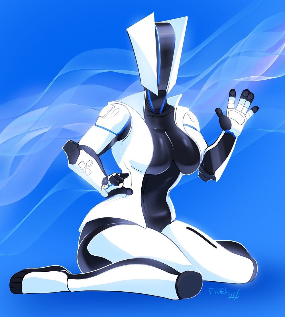 PS5 Waifu. Playstation, Anime inspired, Sony playstation