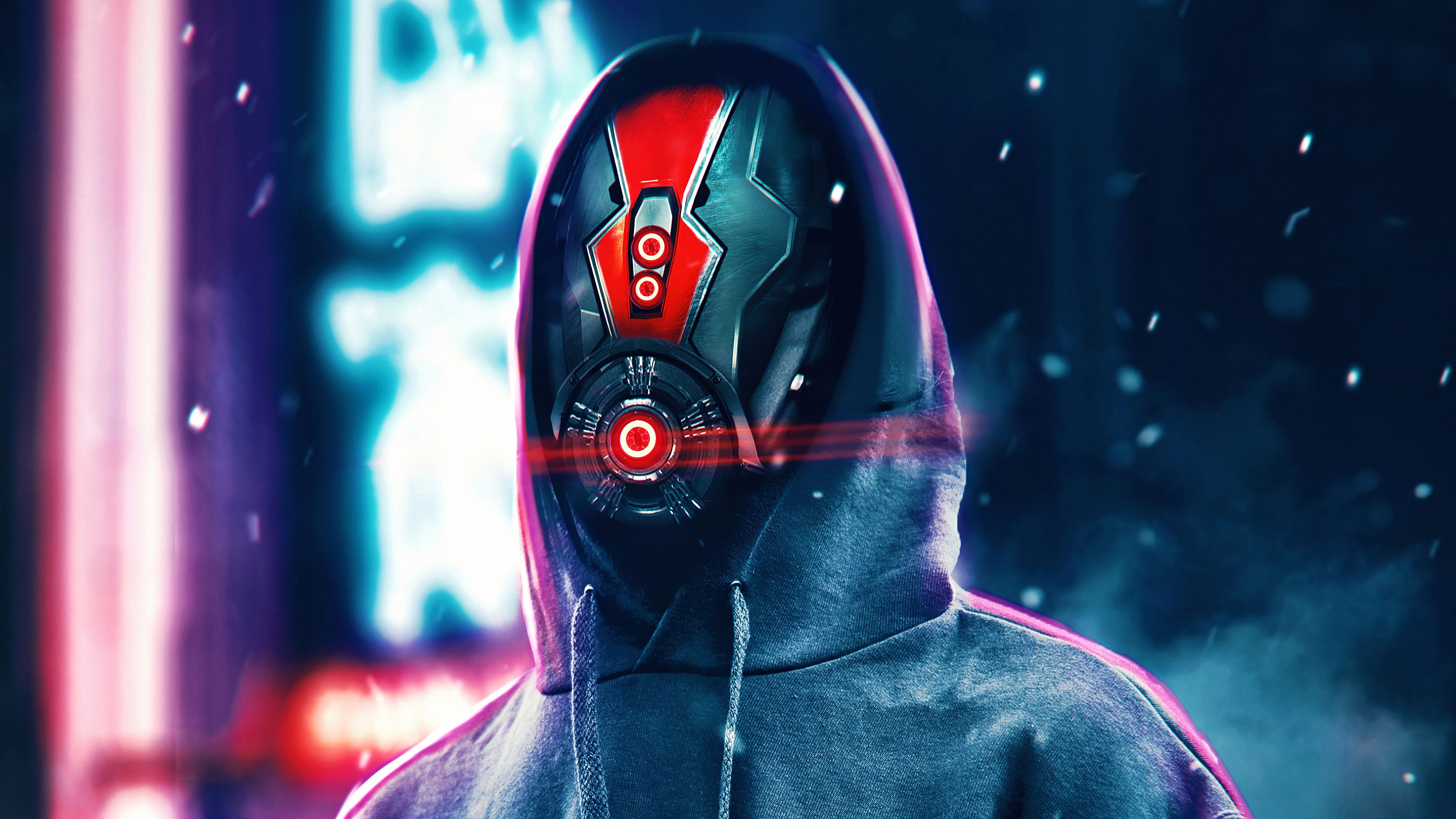 Hoodie Robot Scifi 4k, HD Artist, 4k Wallpaper, Image, Background, Photo and Picture