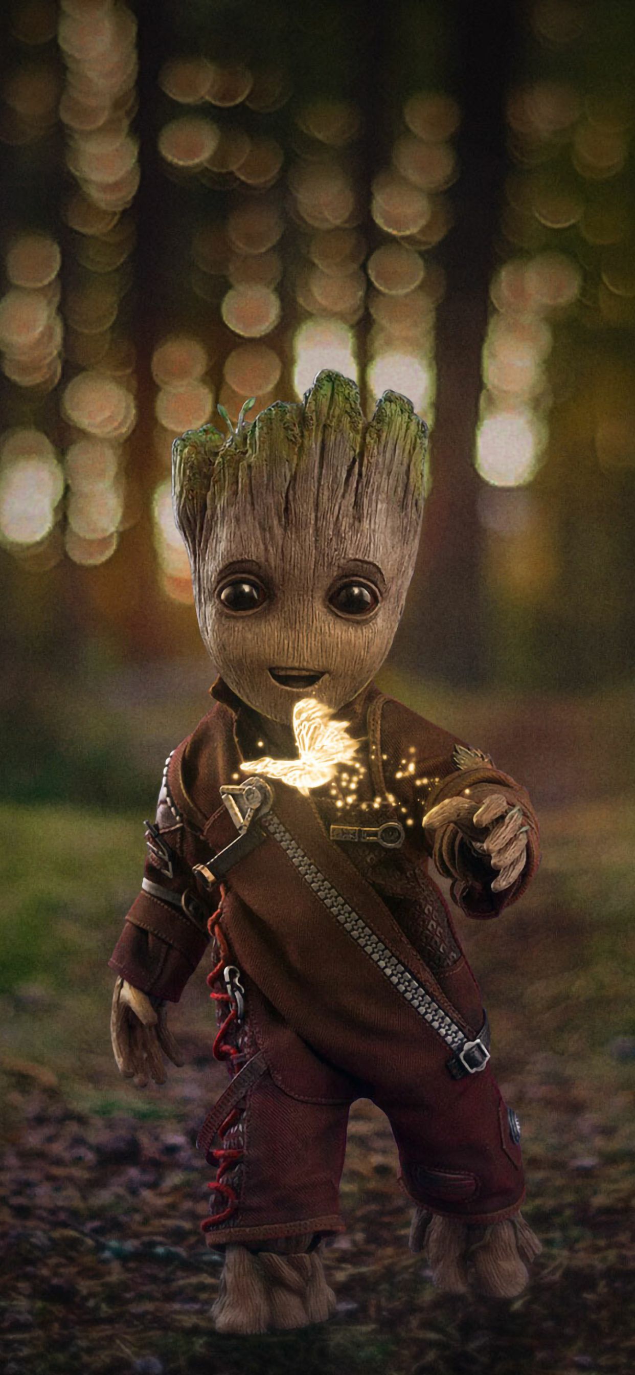 Baby Groot 2019 iPhone XS MAX Wallpaper, HD Superheroes 4K Wallpaper, Image, Photo and Background