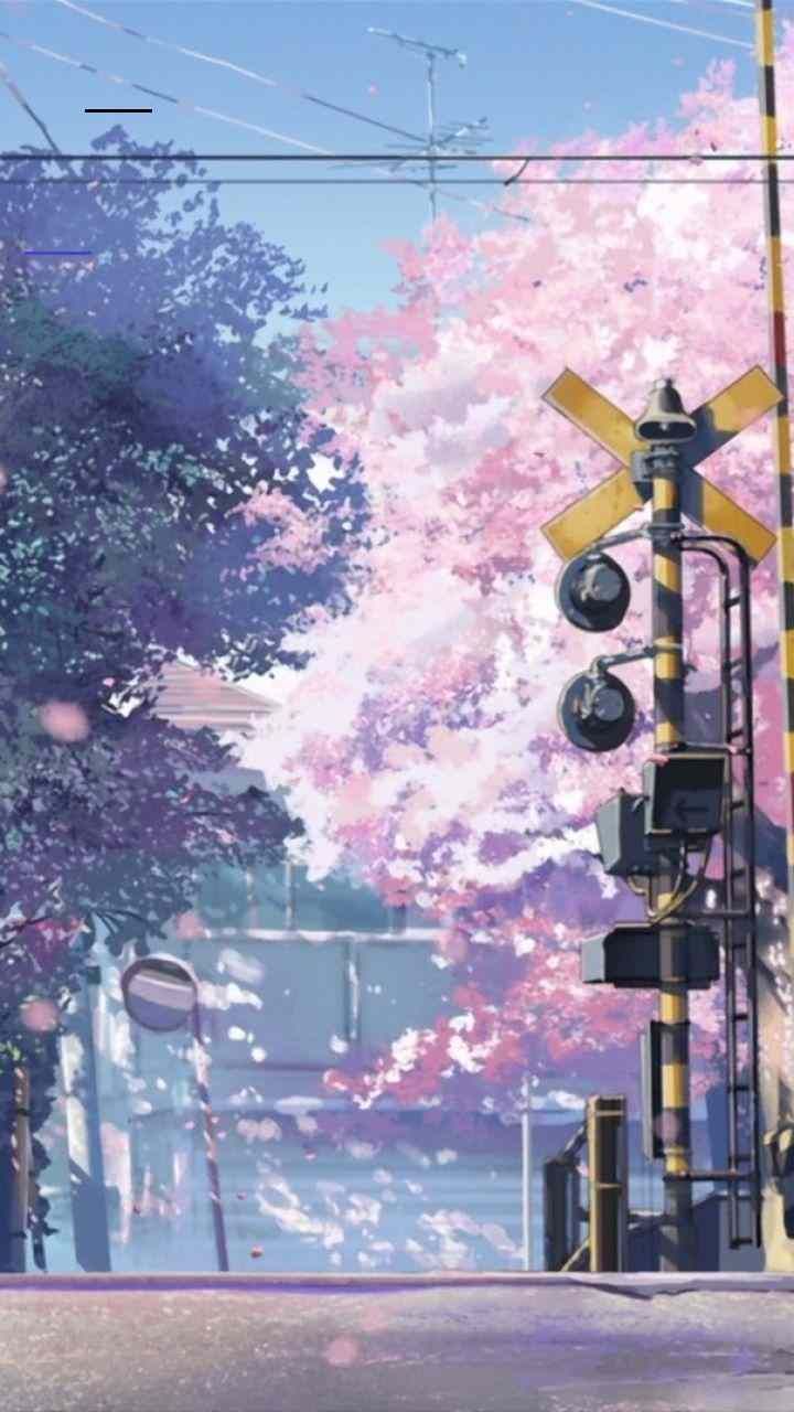 Anime 5 Centimeters Per Second Makoto Shinkai Mobile Wallpaper<br>. Anime scenery, Anime wallpaper 1920x1080, Anime background