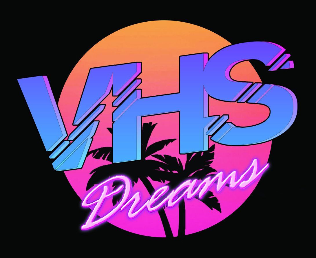 The 80s inspired logo of another great synthwave artist Dreamss logo, Retro futurism, Pop art
