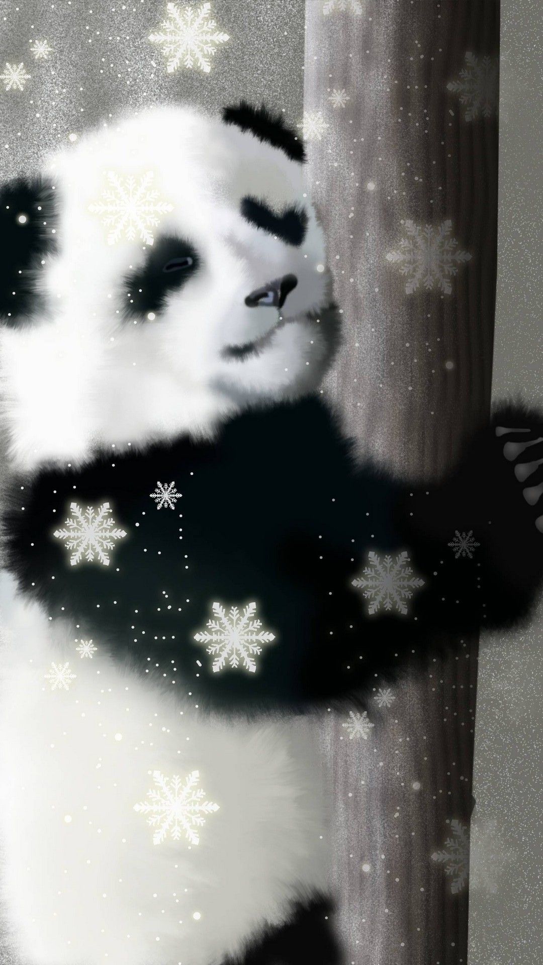 Black Panda HD Wallpaper Android. Cute panda wallpaper, Panda wallpaper, Android wallpaper
