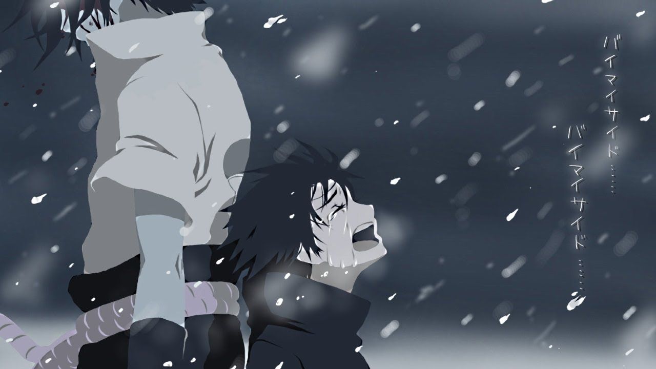 Naruto And Sasuke Sad