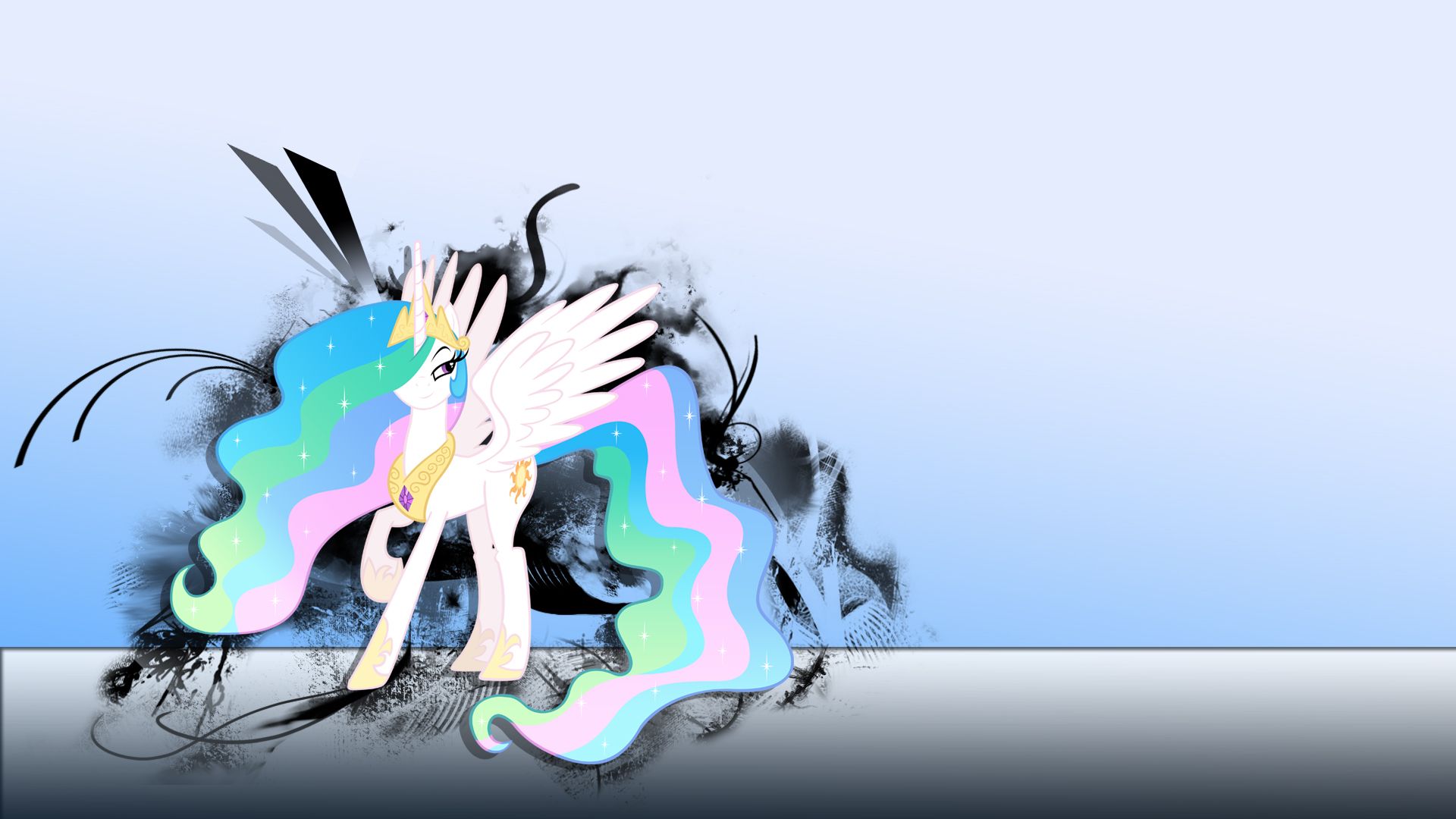 Full HD Wallpaper unicorn wings rainbow, Desktop Background HD 1080p
