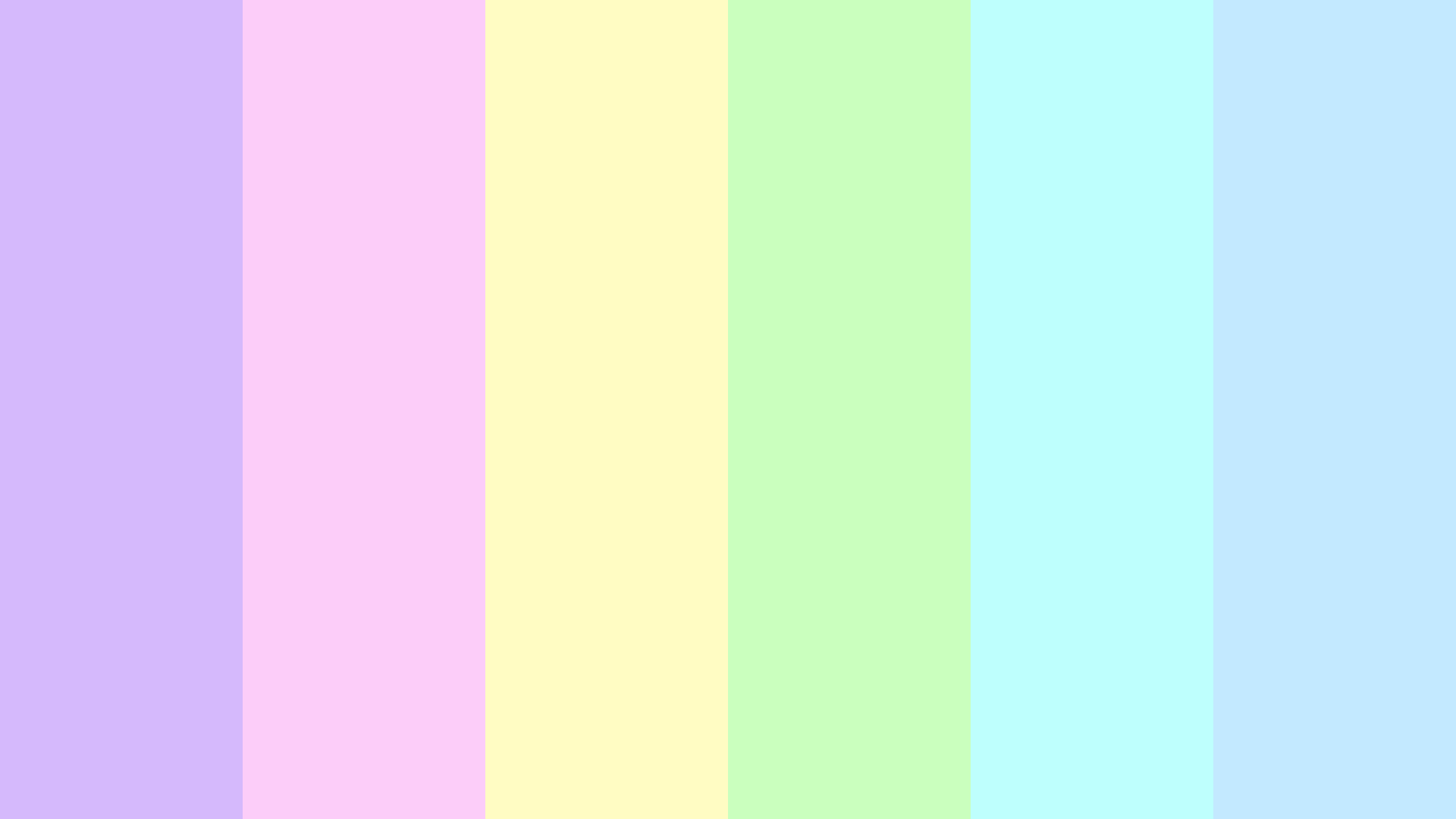 Girly Rainbow Color Scheme Light Blue SchemeColor.com