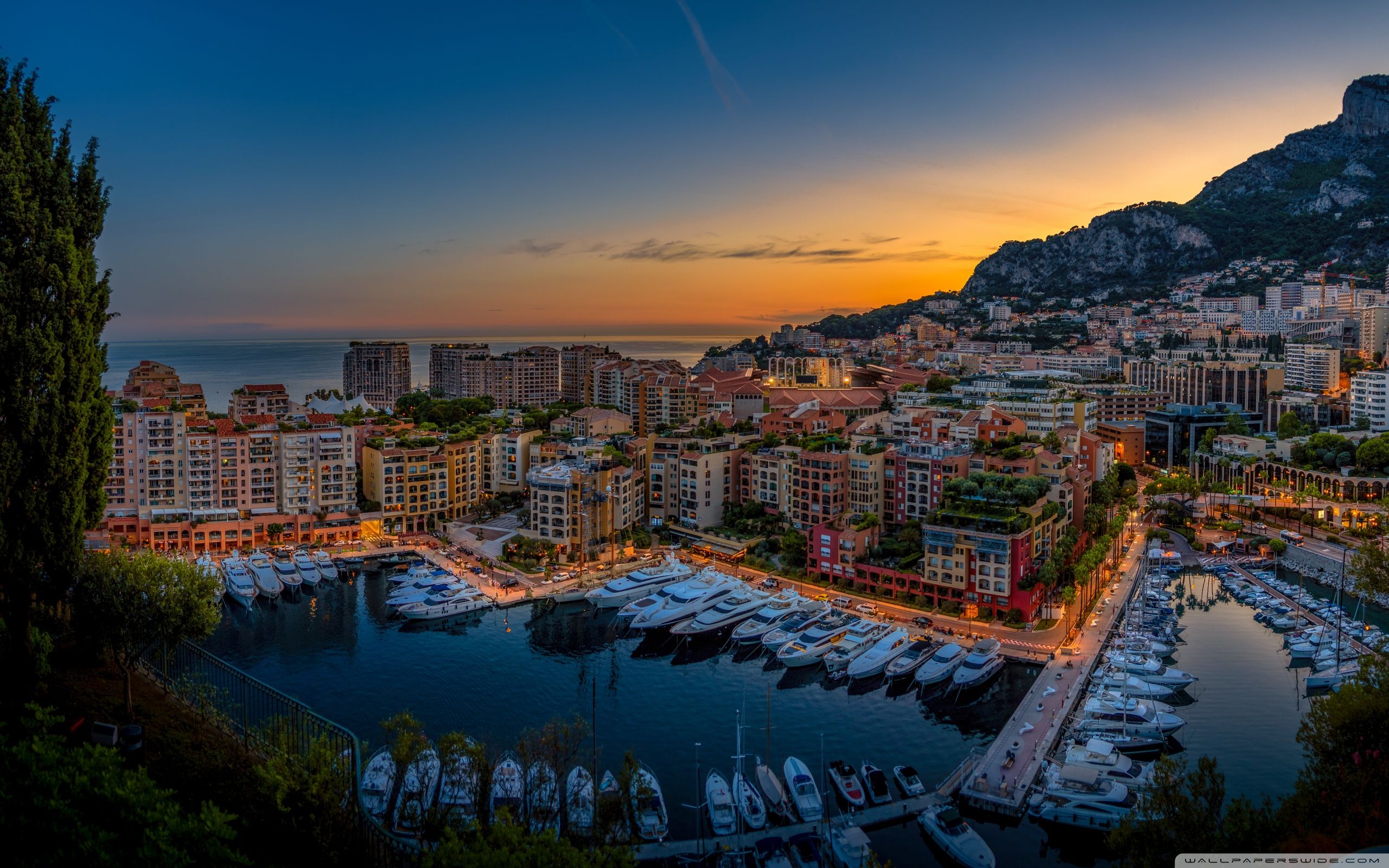 Monte Carlo Harbour, Monaco Ultra HD Desktop Background Wallpaper for 4K UHD TV, Tablet