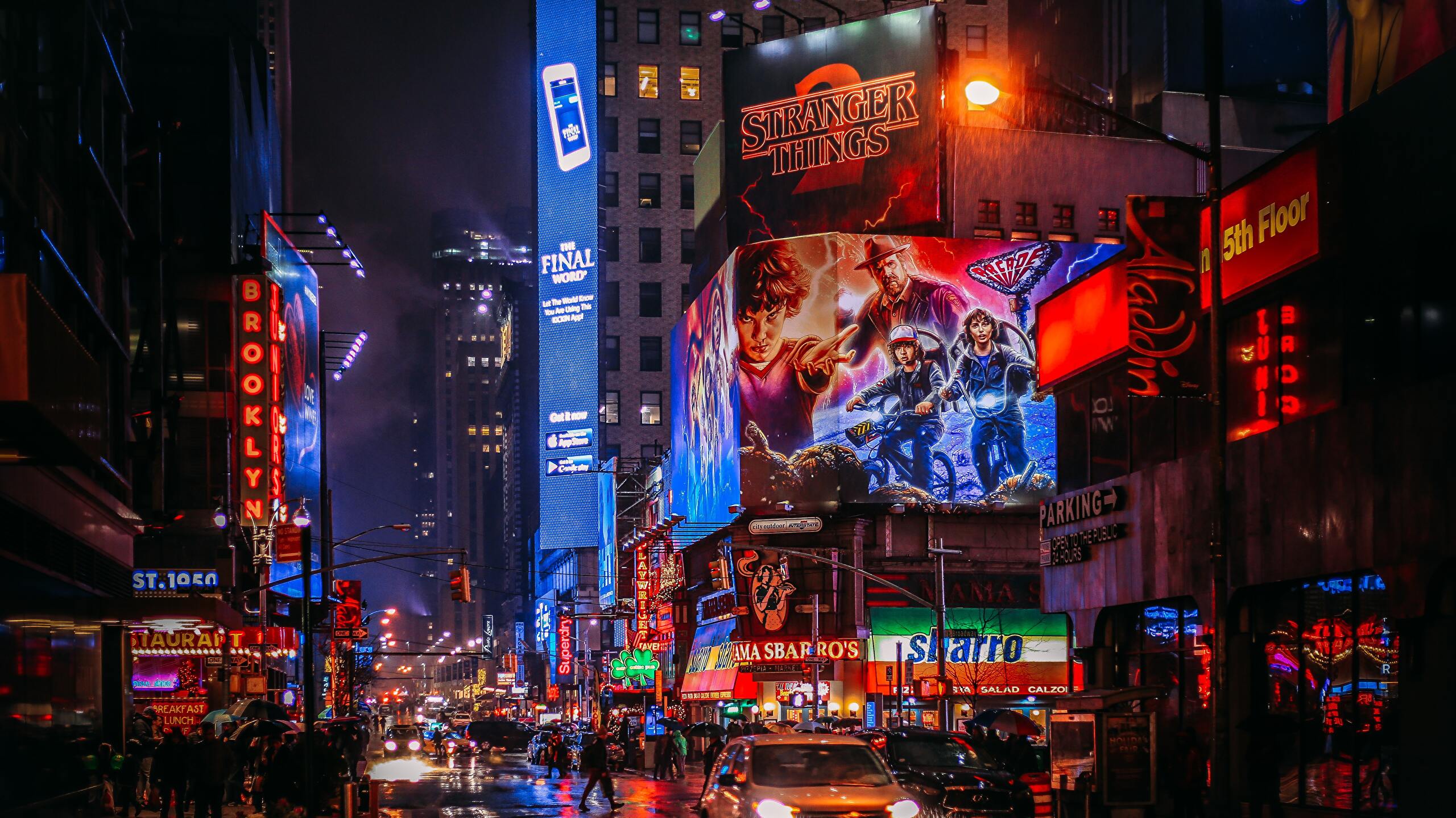 Broadway New York City HD wallpaper