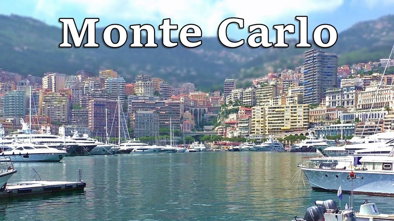 Monte Carlo, Monaco on A Beautiful Day