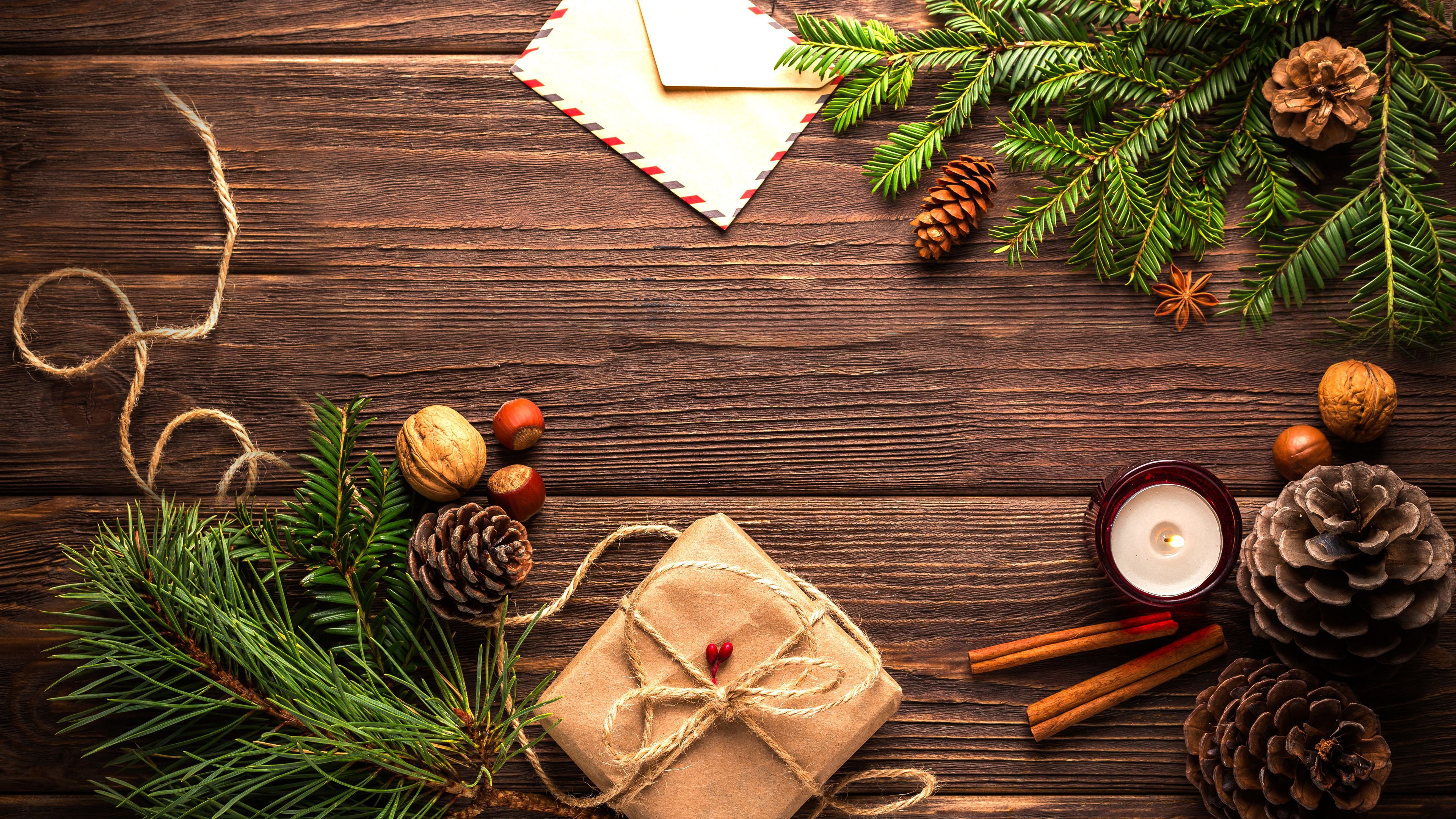 Christmas Table Chromebook Wallpapers