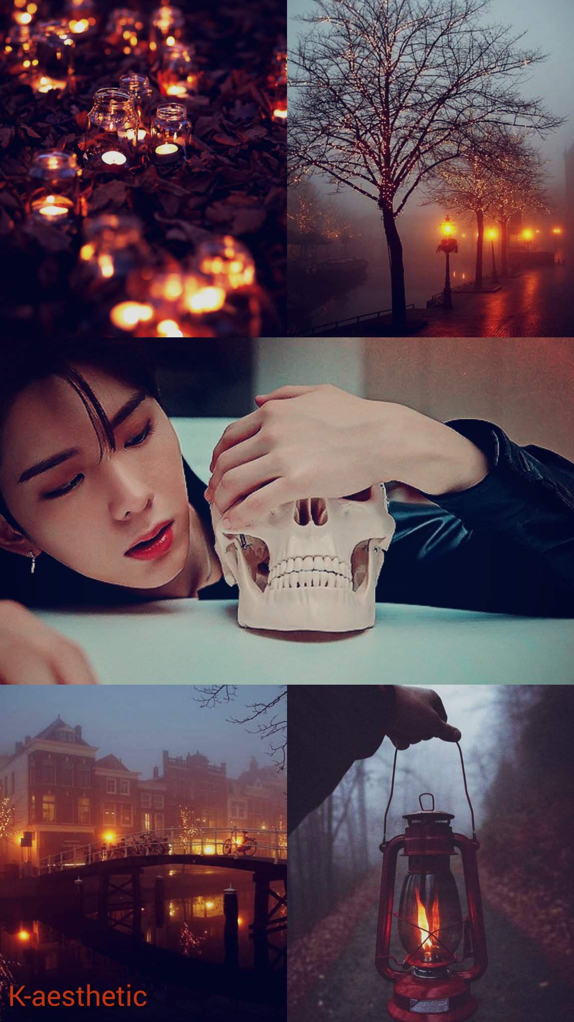 Kihyun Fall Aesthetic Wallpaper