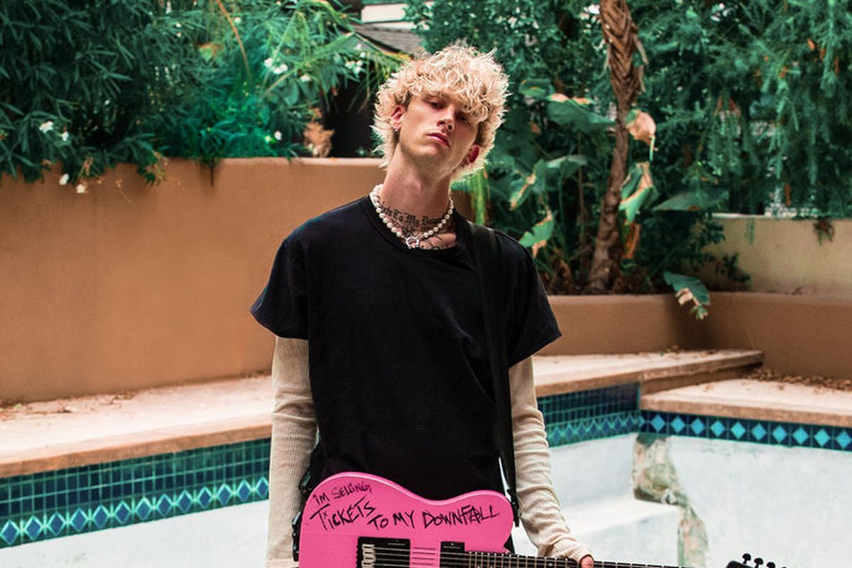 Machine Gun Kelly teams up with Travis Barker for 'Tickets To My Downfall'