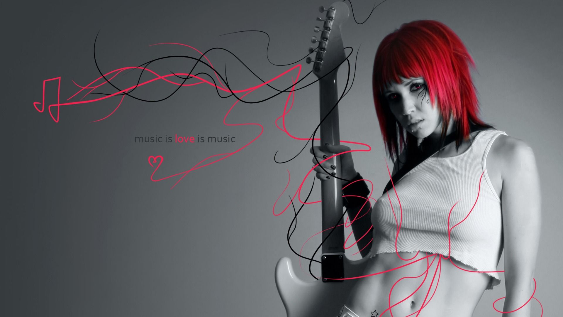 Music Is Love Wallpaper Female Singers Music Wallpaper in jpg format for free download