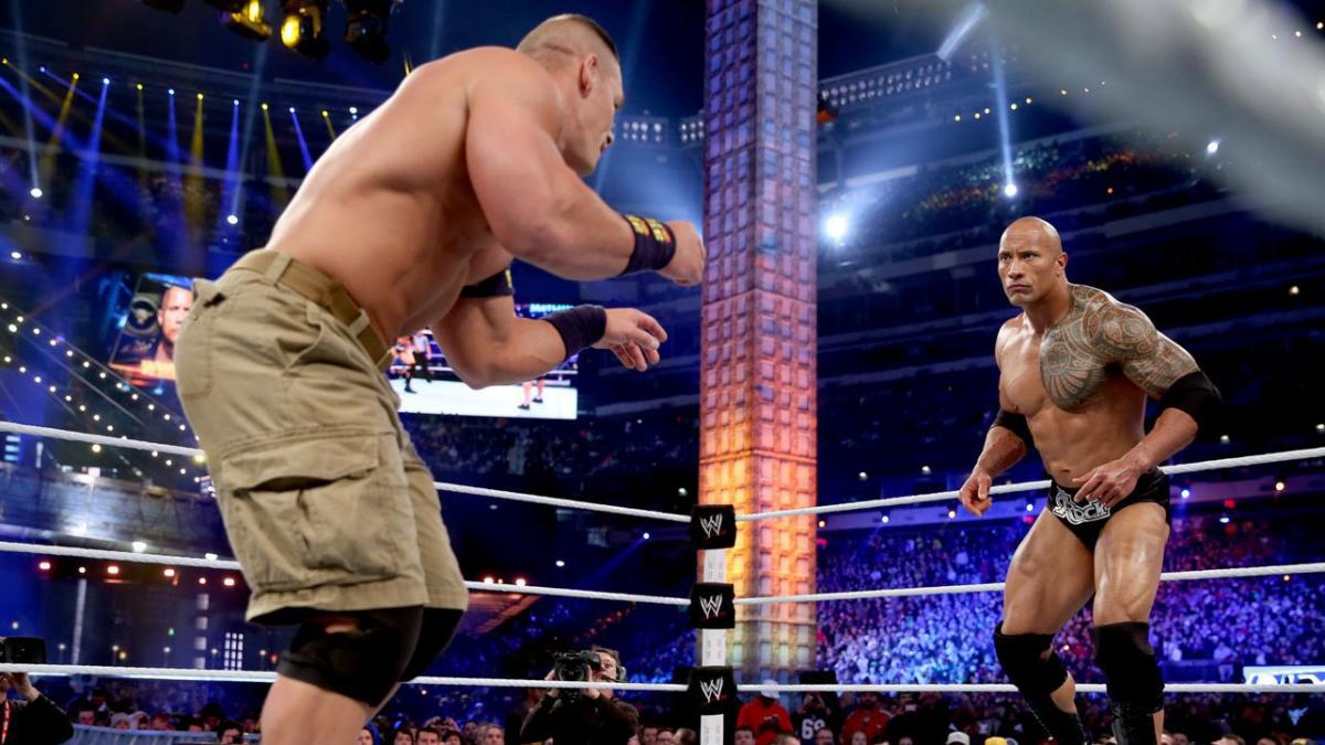 The Rock vs. John Cena: WWE Championship Match: photo