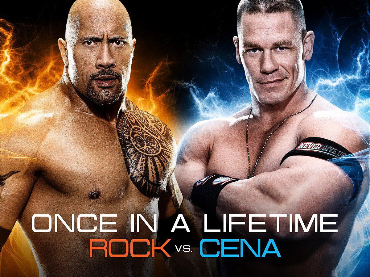 John Cena Vs The Rock Wrestlemania Wallpaper. Best HD Wallpaper