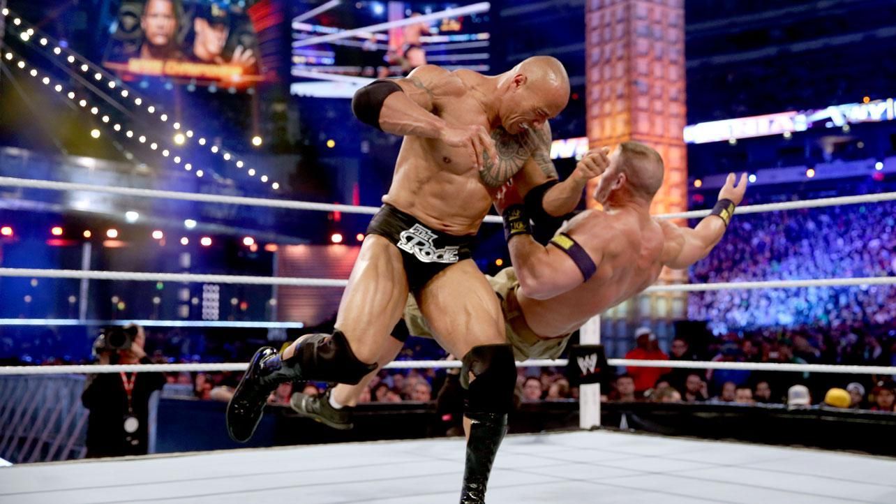 The Rock vs. John Cena: WWE Championship Match: photo. John cena, Wwe the rock, Professional wrestlers