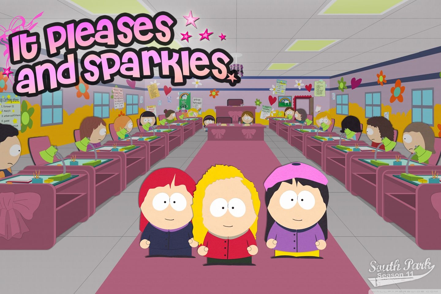 South Park And Sparkles Ultra HD Desktop Background Wallpaper for: Widescreen & UltraWide Desktop & Laptop, Tablet