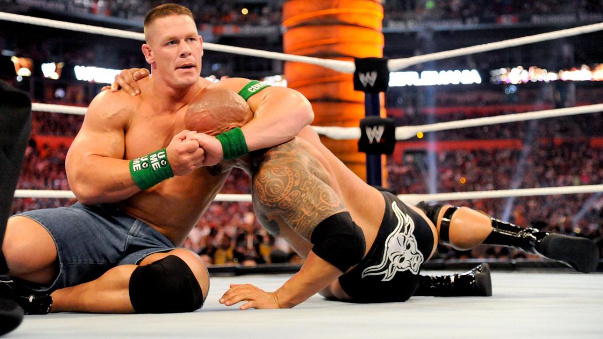 John Cena vs. The Rock: photo