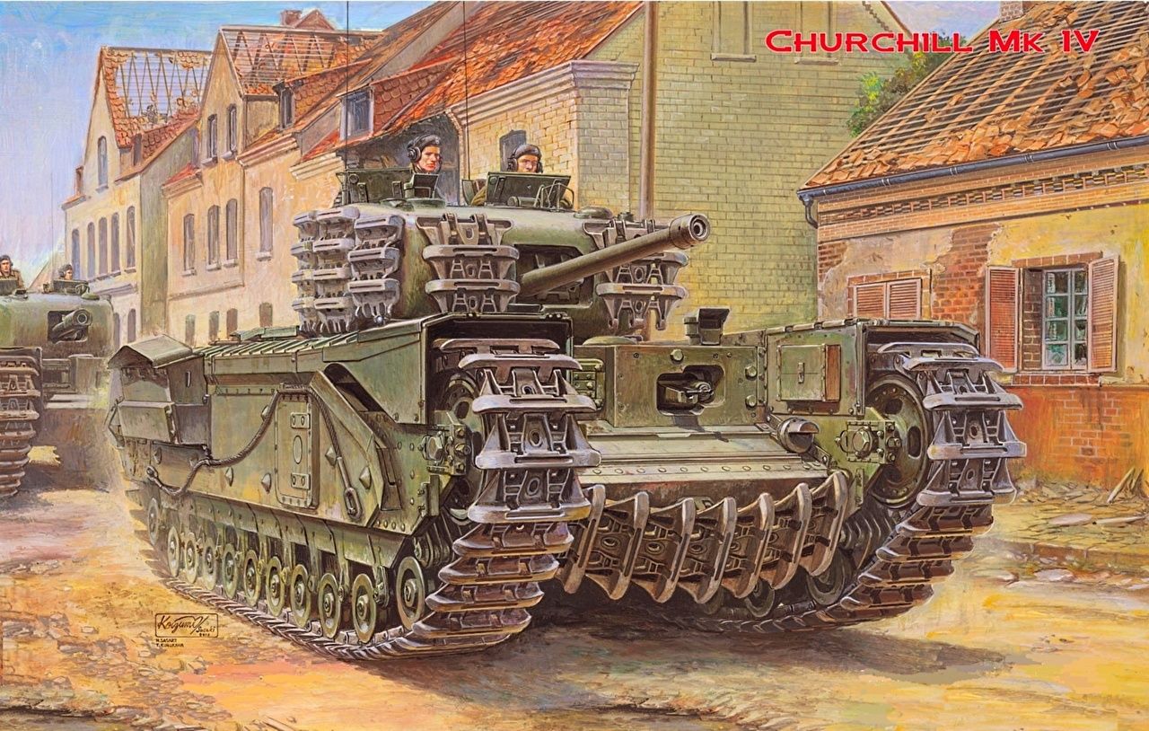 Wallpaper Tanks Churchill Mk IV Army