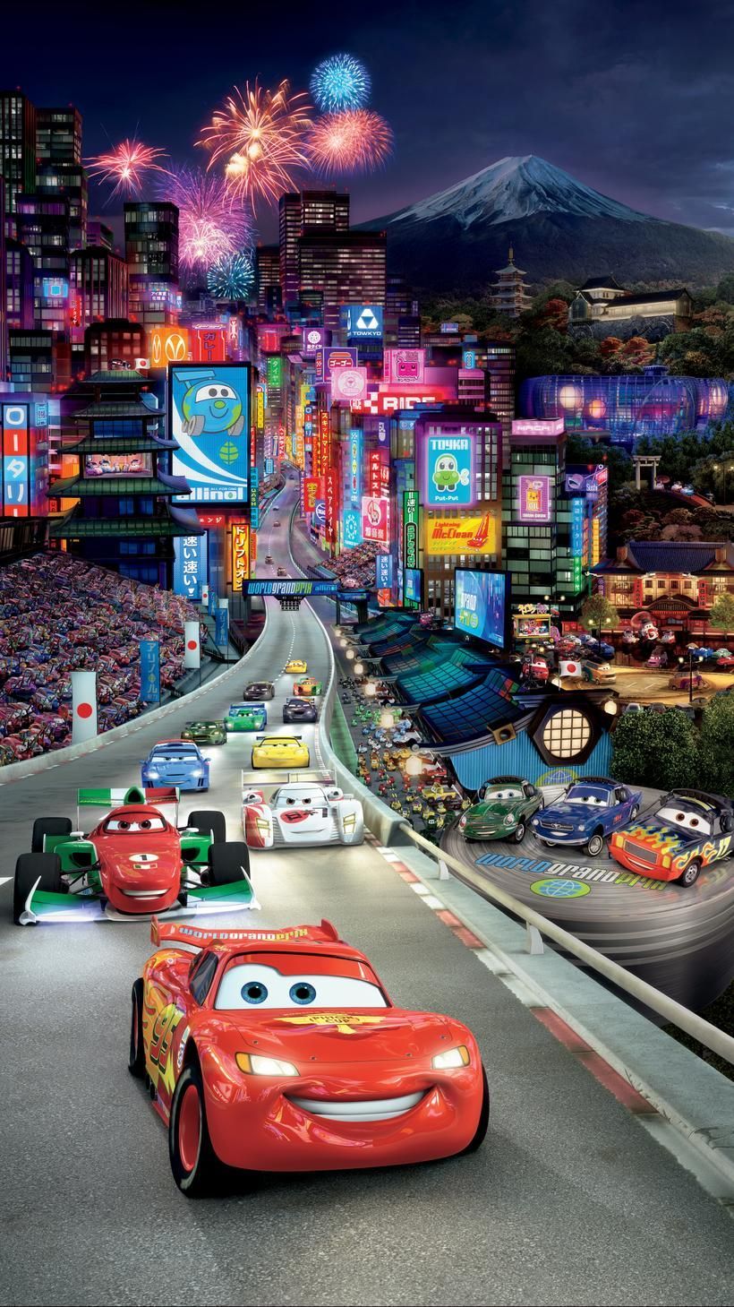 Cars 3 (2017) Phone Wallpaper. Moviemania. Disney cars wallpaper, Cars movie, Pixar cars