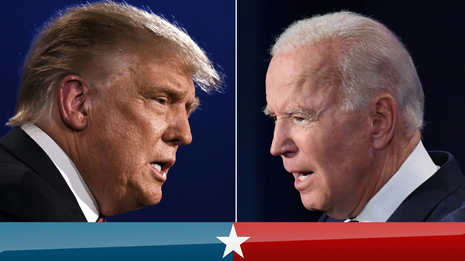 US presidential debate: Trump v Biden seven defining moments
