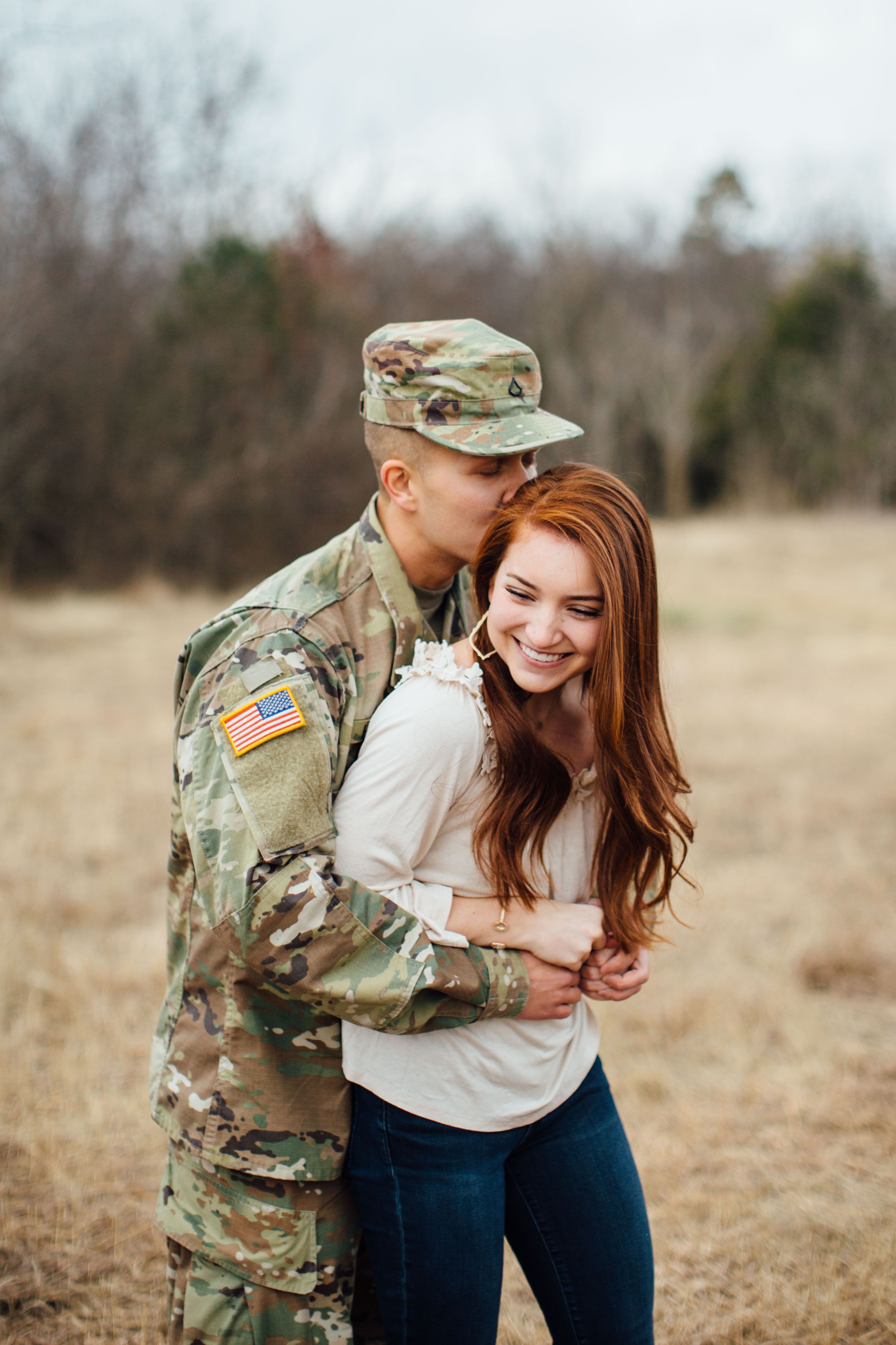 Military couple photo ideas #militarycouple #engagementphotos #militaryposes #carsyna. Military couple photography, Army couple picture, Military couple picture