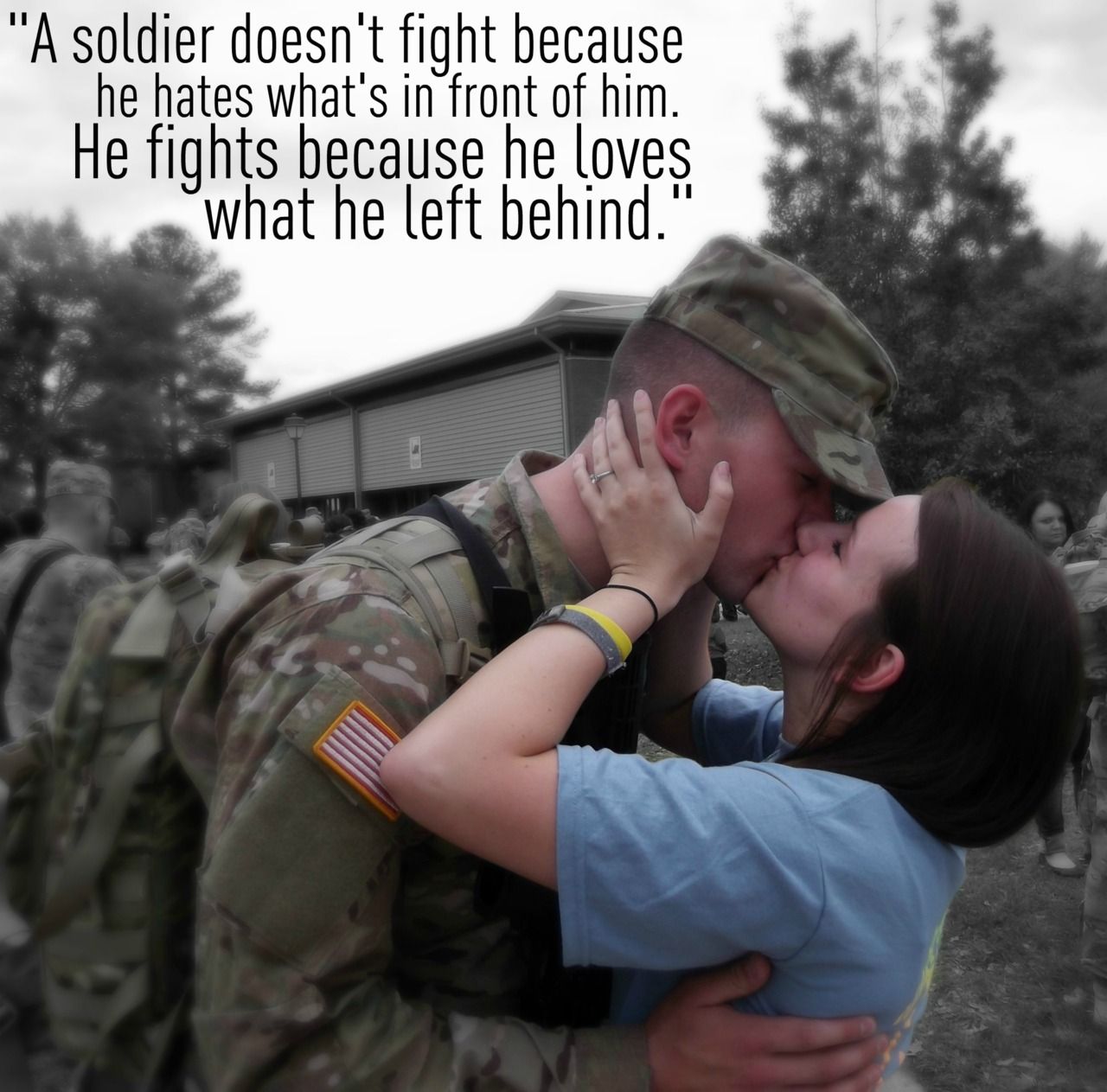 Cute Love Quotes Soldier. QuotesGram