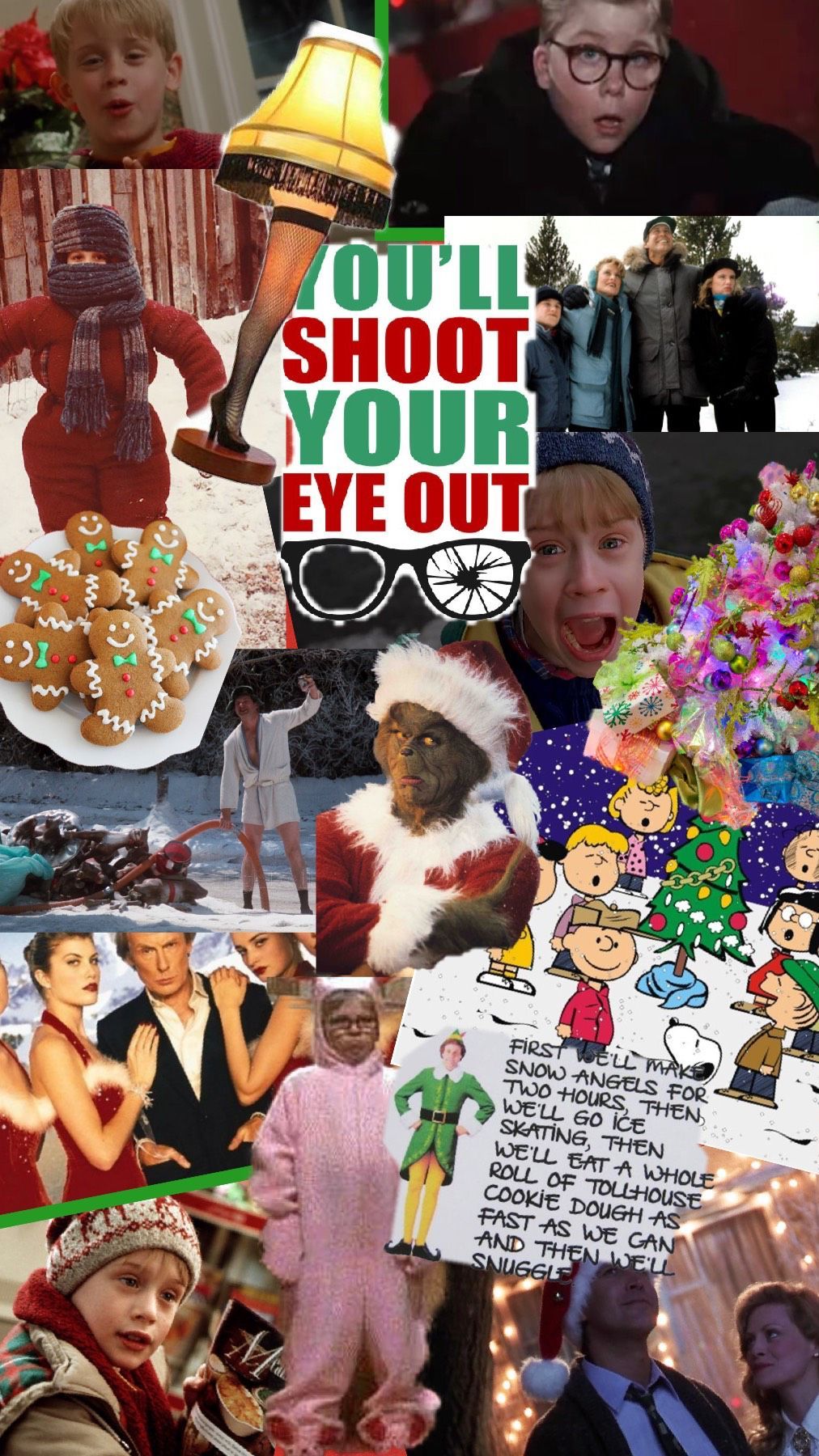 Christmas Movie Collage