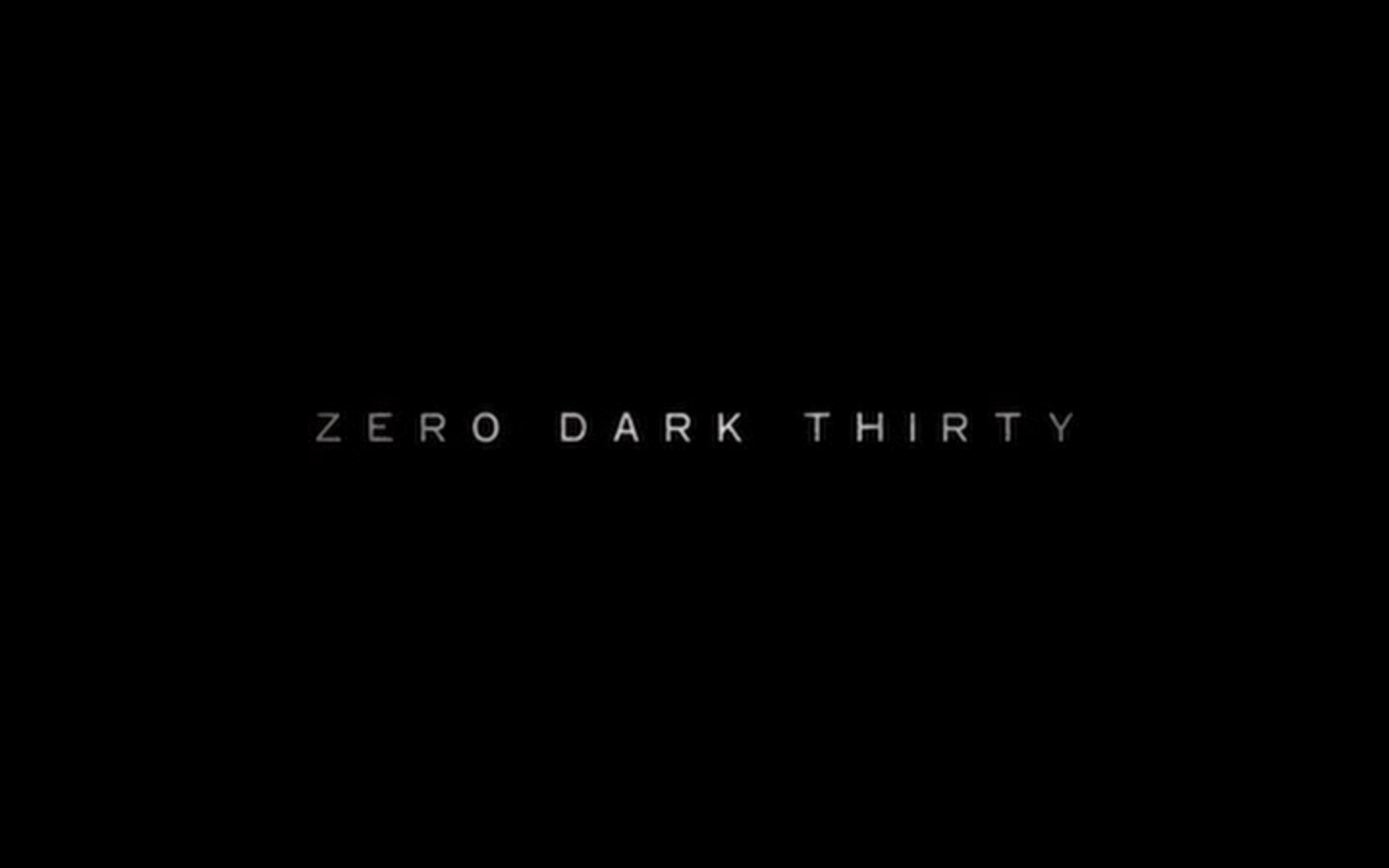 Zero Dark Thirty. B+ Movie Blog