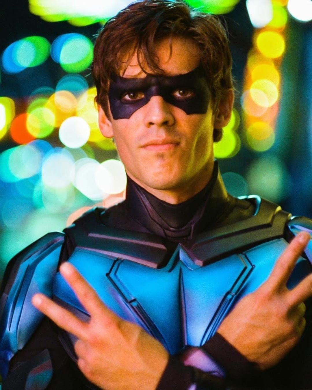 Brenton Thwaites as Nightwing. Nightwing wallpaper, Nightwing, Titans tv series