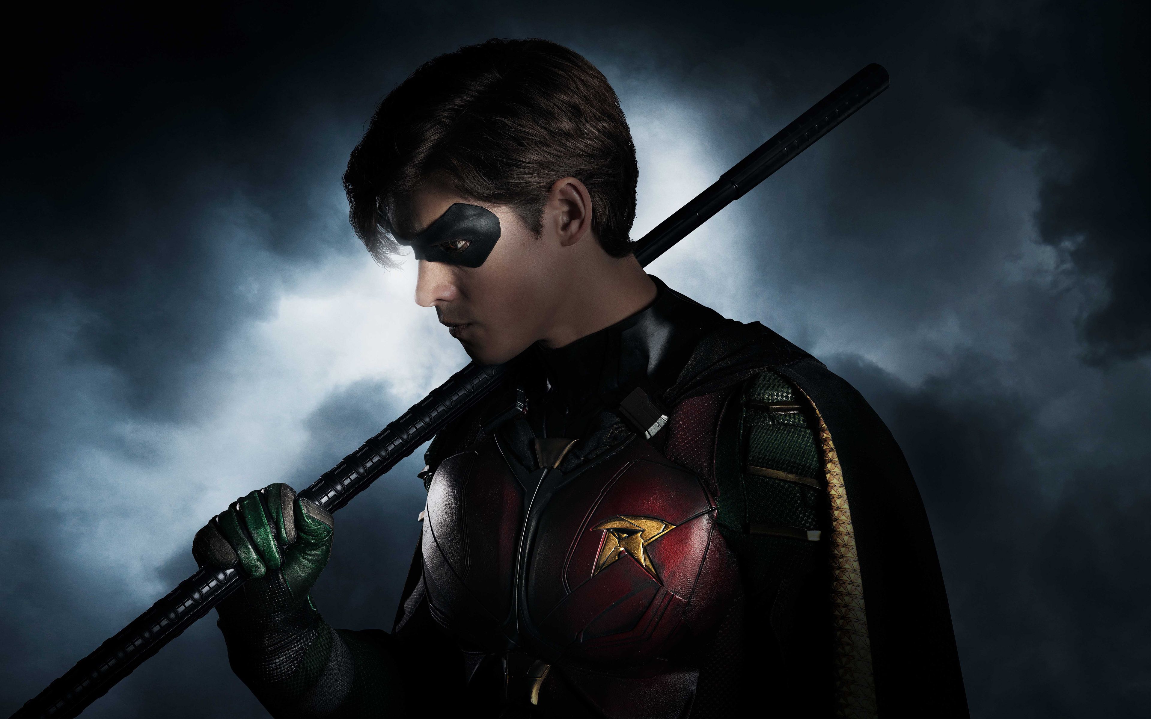 Brenton Thwaites as Robin in Titans 4K Wallpaper