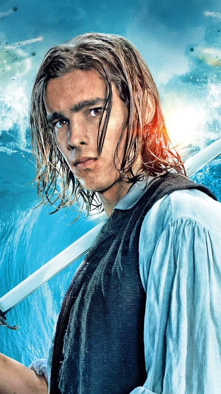 Brenton Thwaites, Pirates Of The Caribbean 5 750x1334 IPhone 8 7 6 6S Wallpaper, Background, Picture, Image