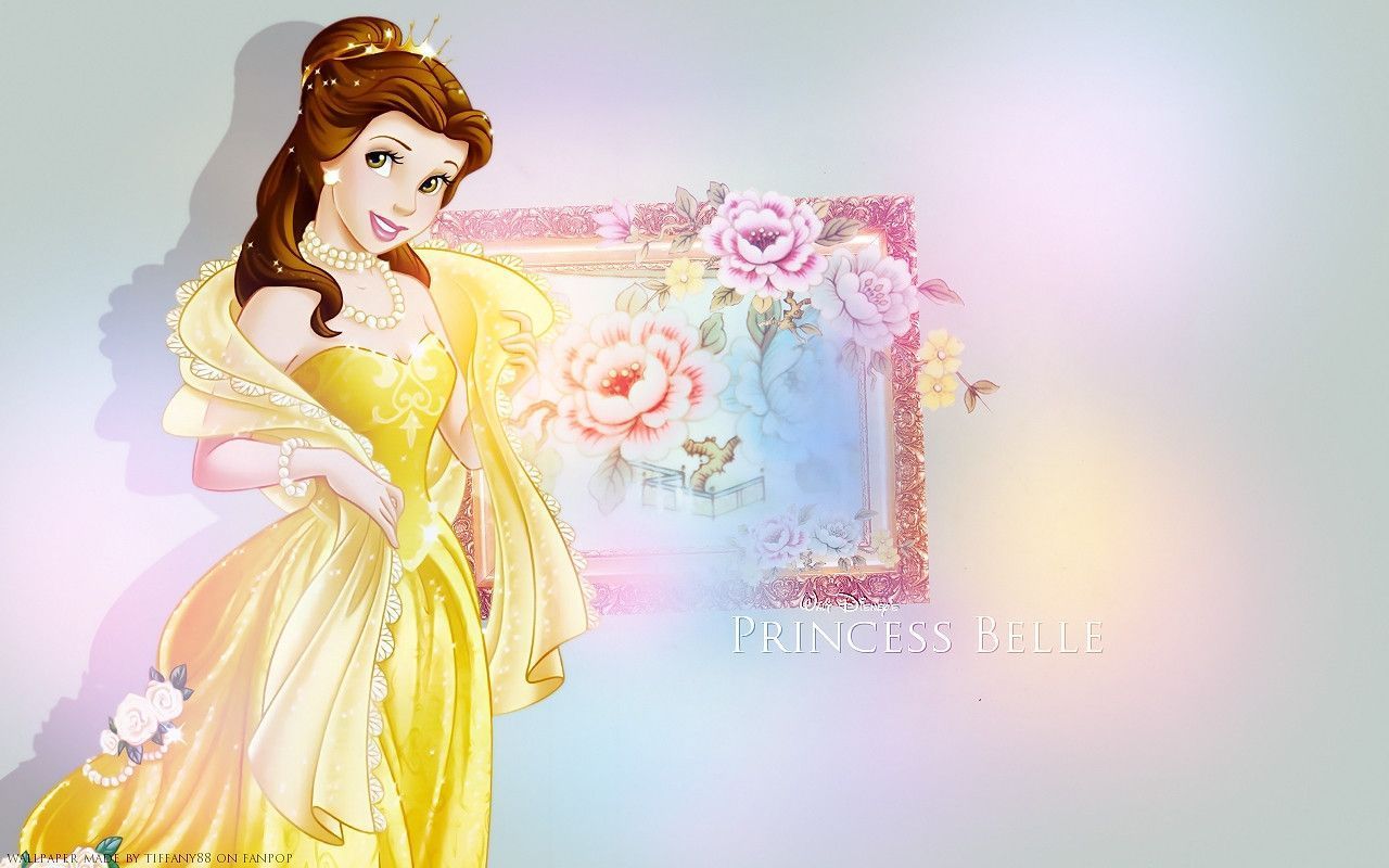 Princess Wallpaper Patterned Wallpaper Custom Made By Wallpaper Ink 1680×1050 Princess Wal. Disney princess wallpaper, Princess wallpaper, Disney princess belle
