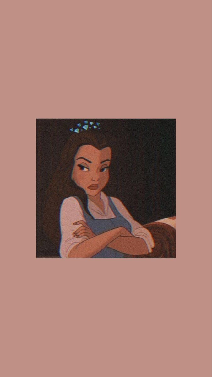 Aesthetic wallpaper #iphonelockscreen Sassy disney belle Beauty and The Beast wallpa&;