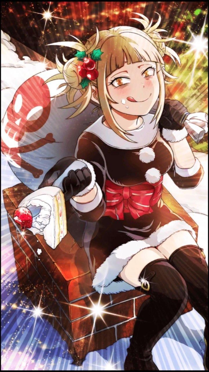 Smash Rising: Christmas Toga. My Hero Academia. Anime christmas, My hero, Yandere anime