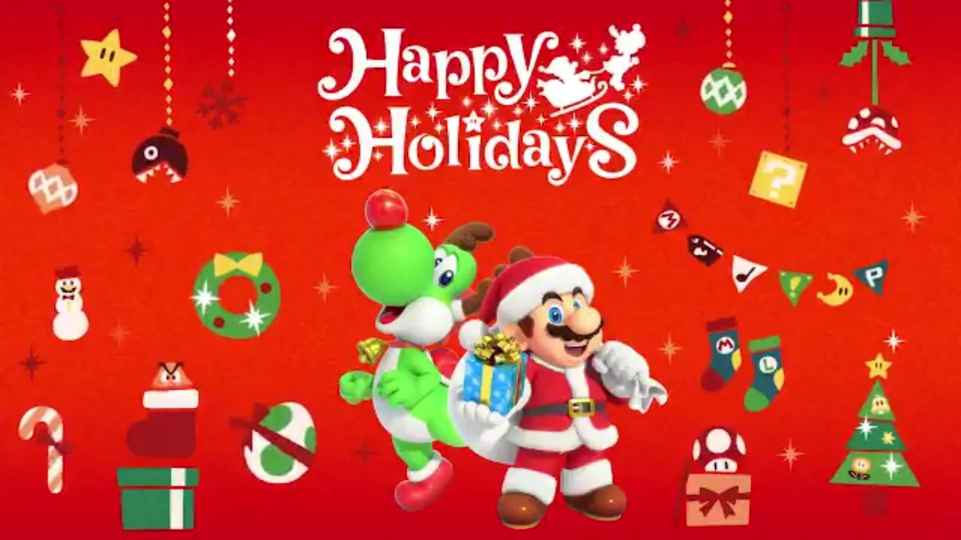 Mario Christmas bowser peach rosalinda toad toadette HD wallpaper   Peakpx