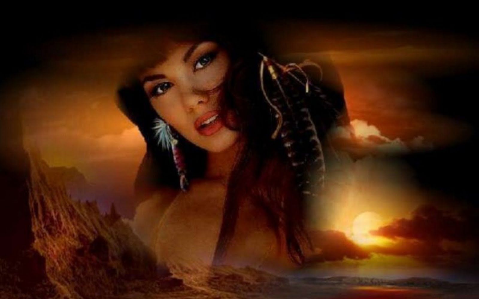 Female Native American Wallpaper Free Female Native American Background