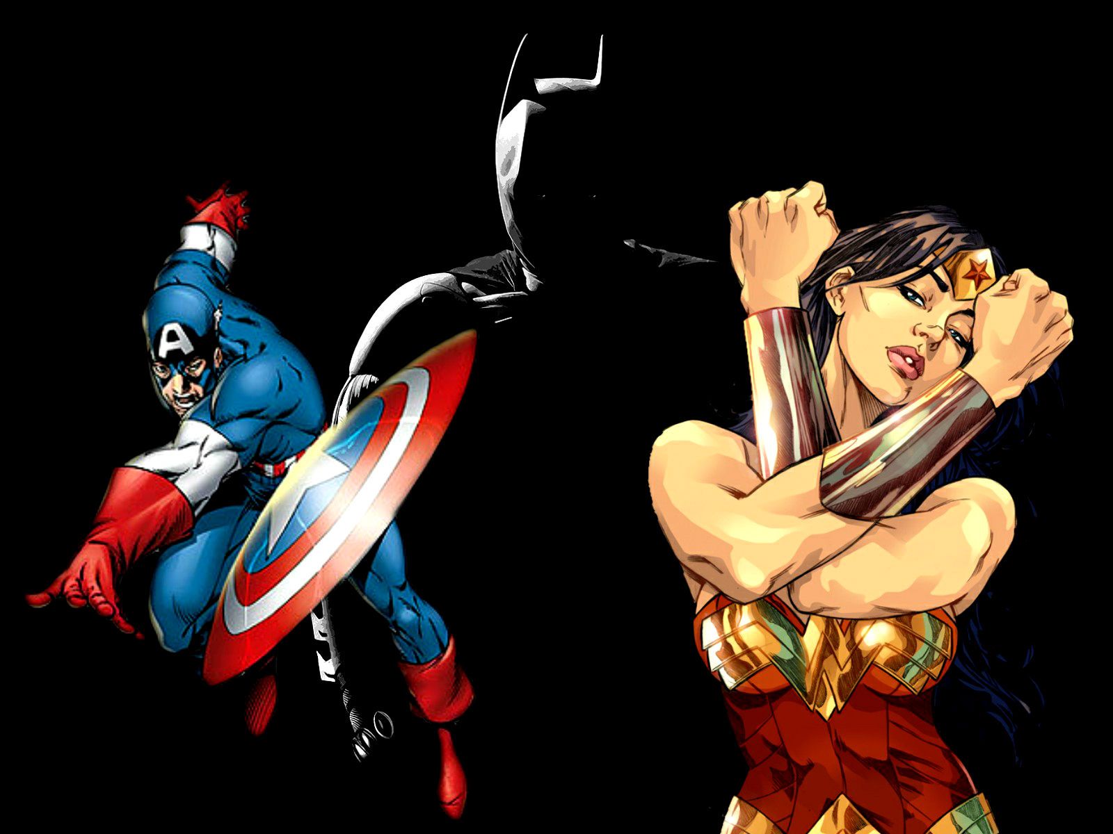 DC Comics Wonder Woman D C Superhero Girl Batman Captain America Wallpaperx1200