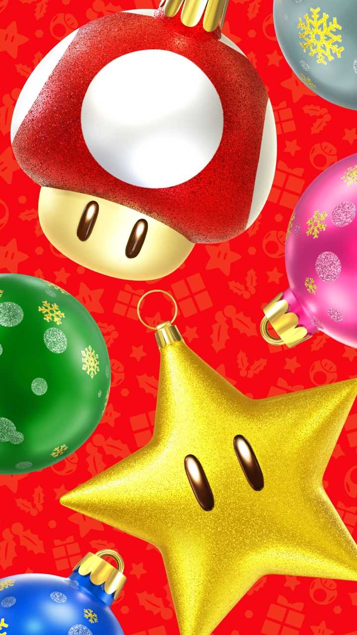Nintendo LINE account hangs its stockings with wallpaper for Animal Crossing, Kirby, and more