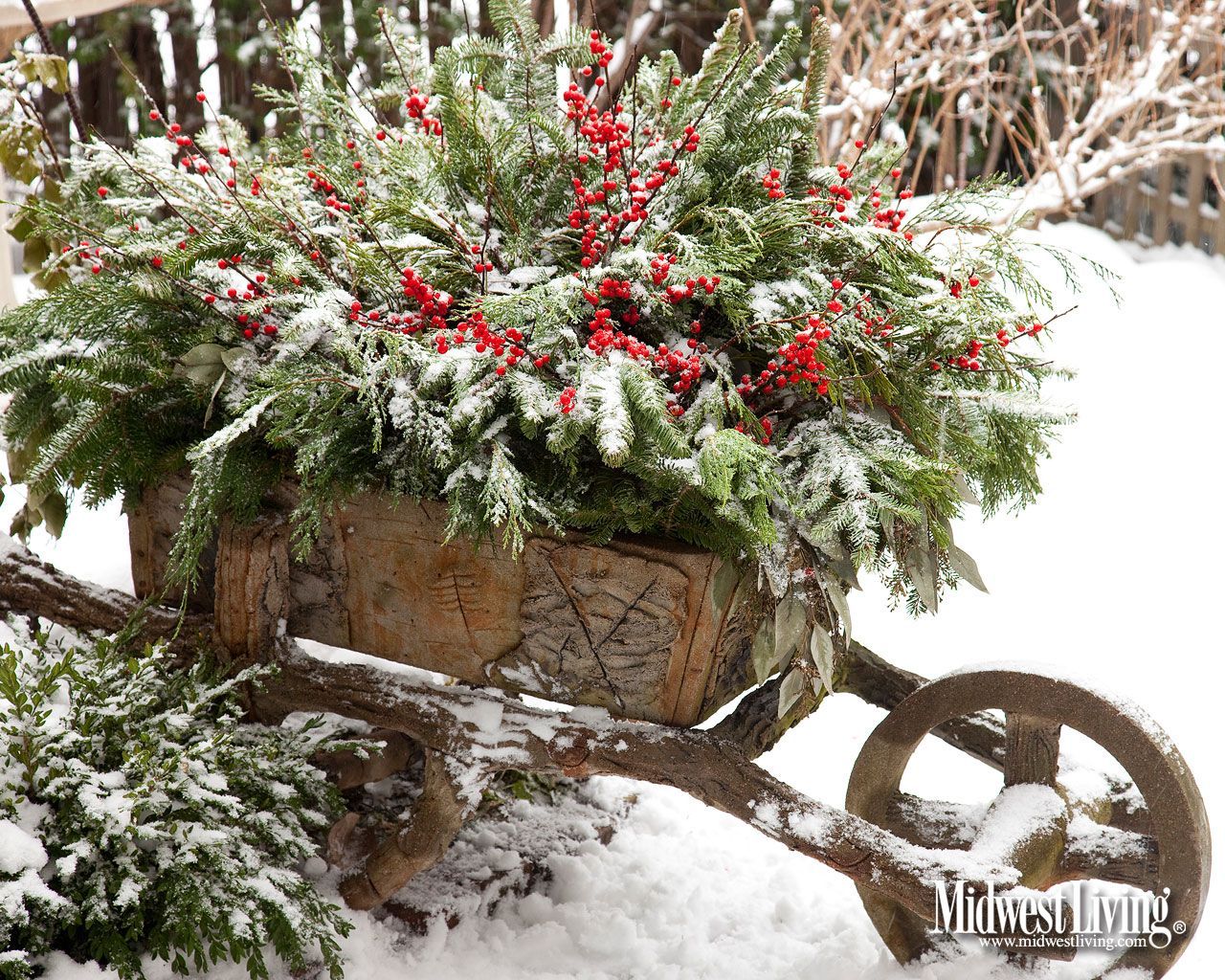 Christmas Outdoor Wheelbarrow. Outdoor christmas decorations, Outdoor christmas, Christmas decorations