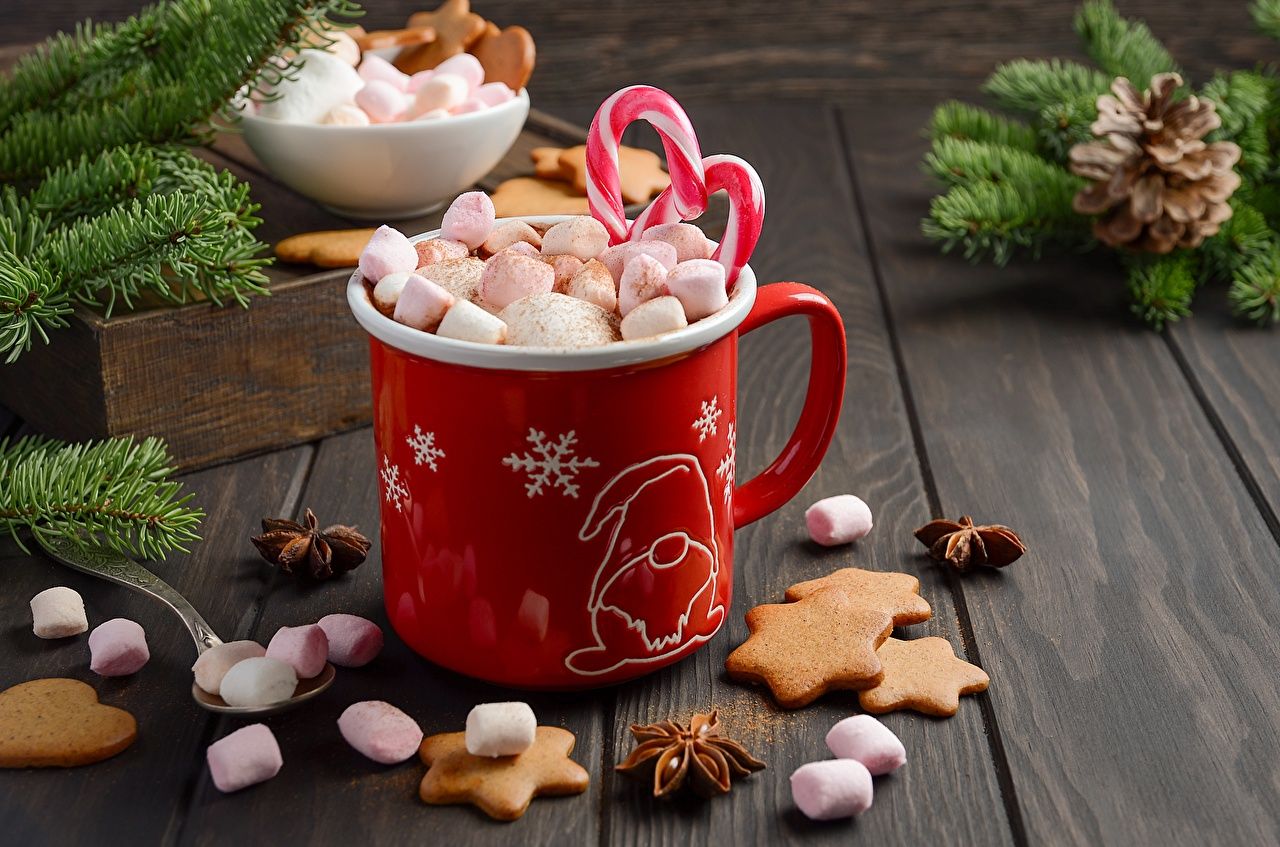Marshmallow Christmas Wallpapers - Wallpaper Cave