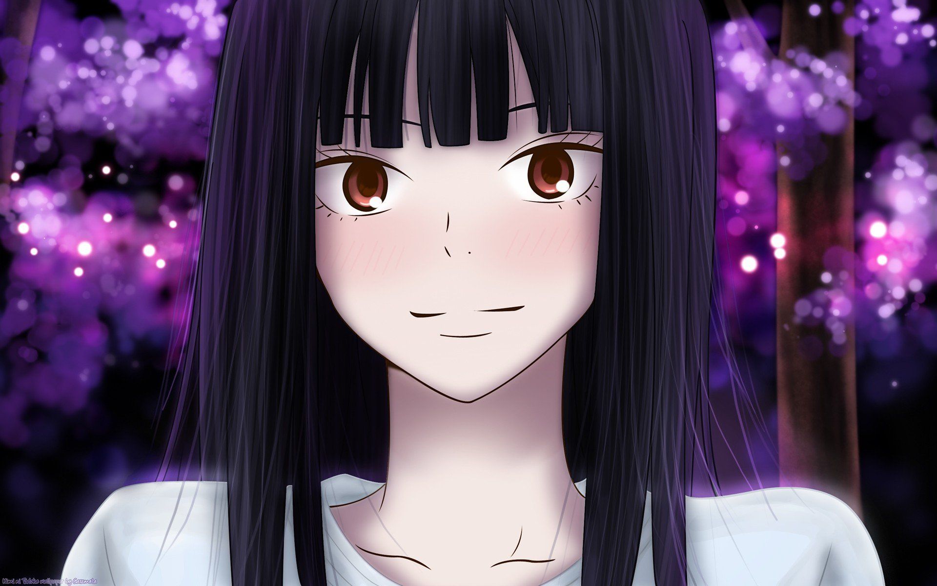 Kimi ni Todoke, Kuronuma Sawako, Dark hair, Anime girls Wallpaper HD / Desktop and Mobile Background
