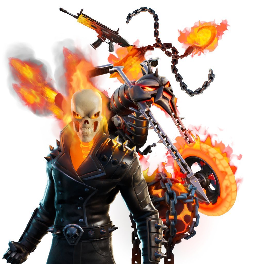 Ghost Rider Fortnite wallpaper