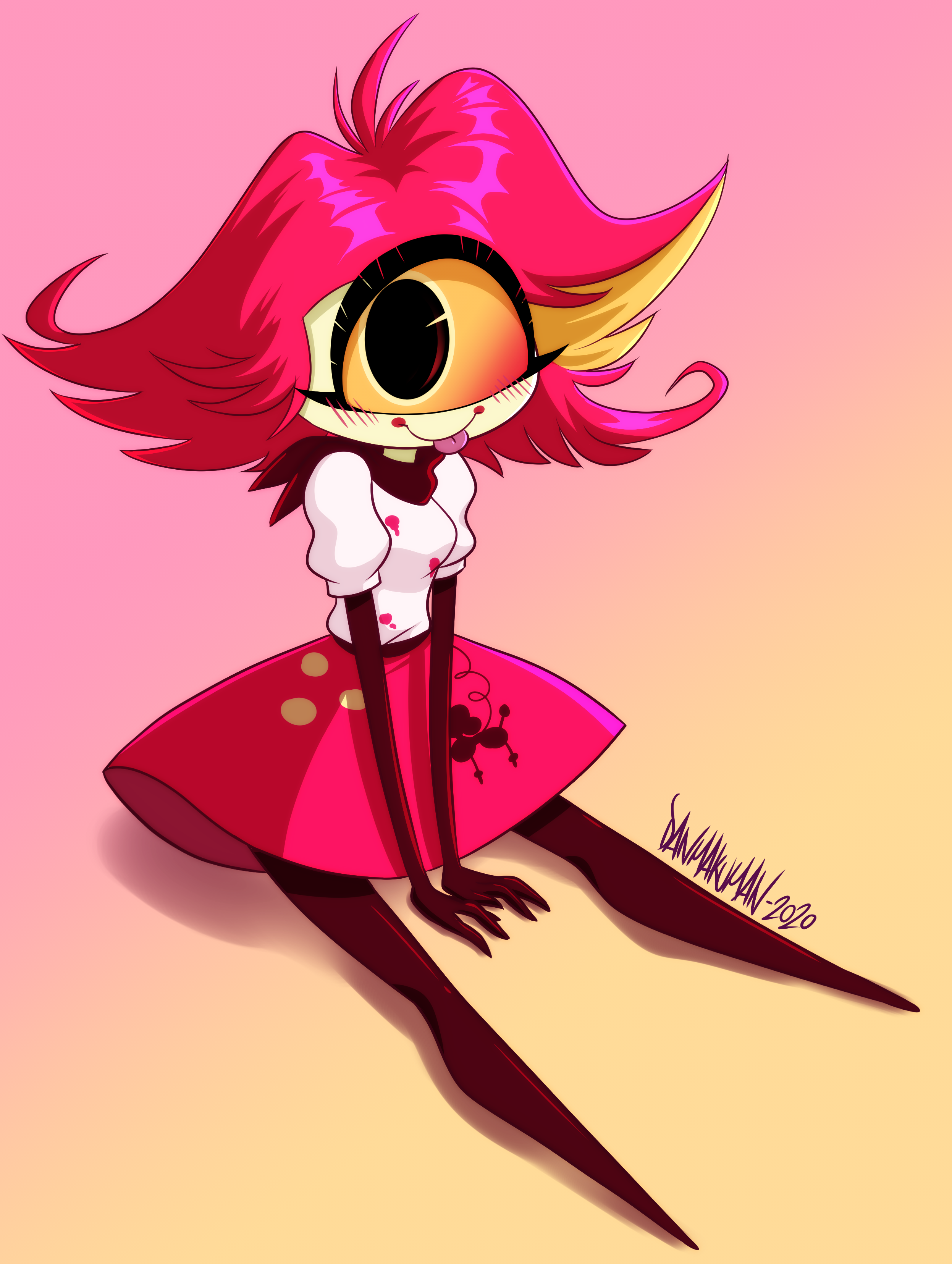 Hazbin hotel niffty fanart