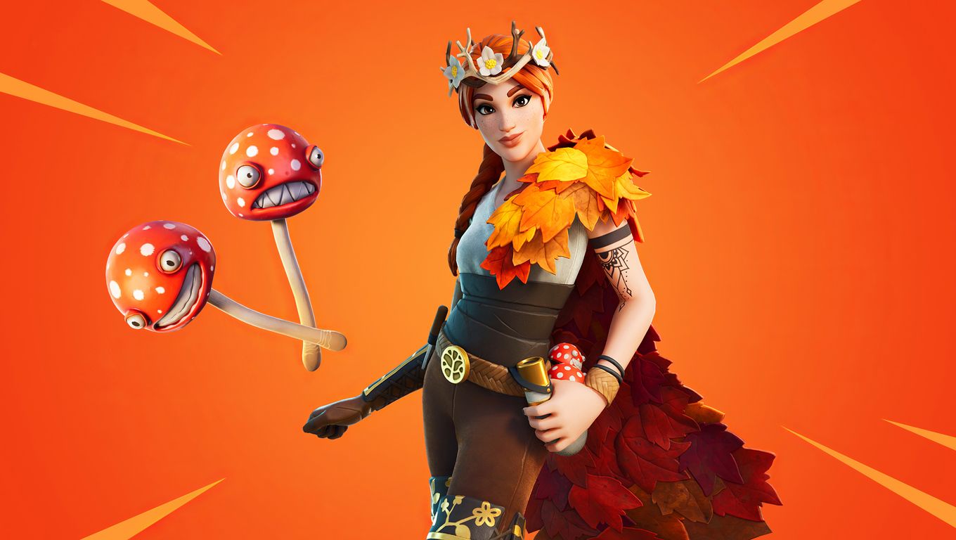 Fornite Autumn Queen Outfit 4k Laptop HD HD 4k Wallpaper, Image, Background, Photo and Picture