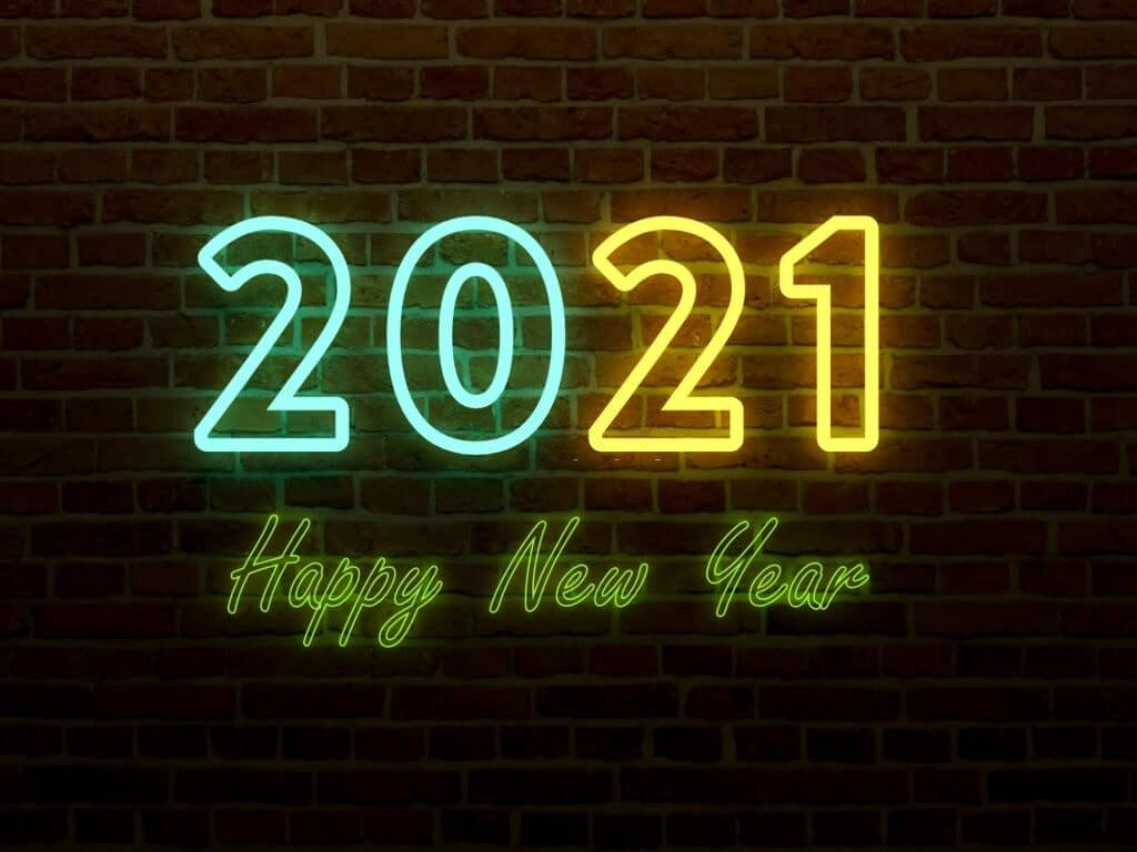 Royalty Free Stock Image for Happy New Year 2021