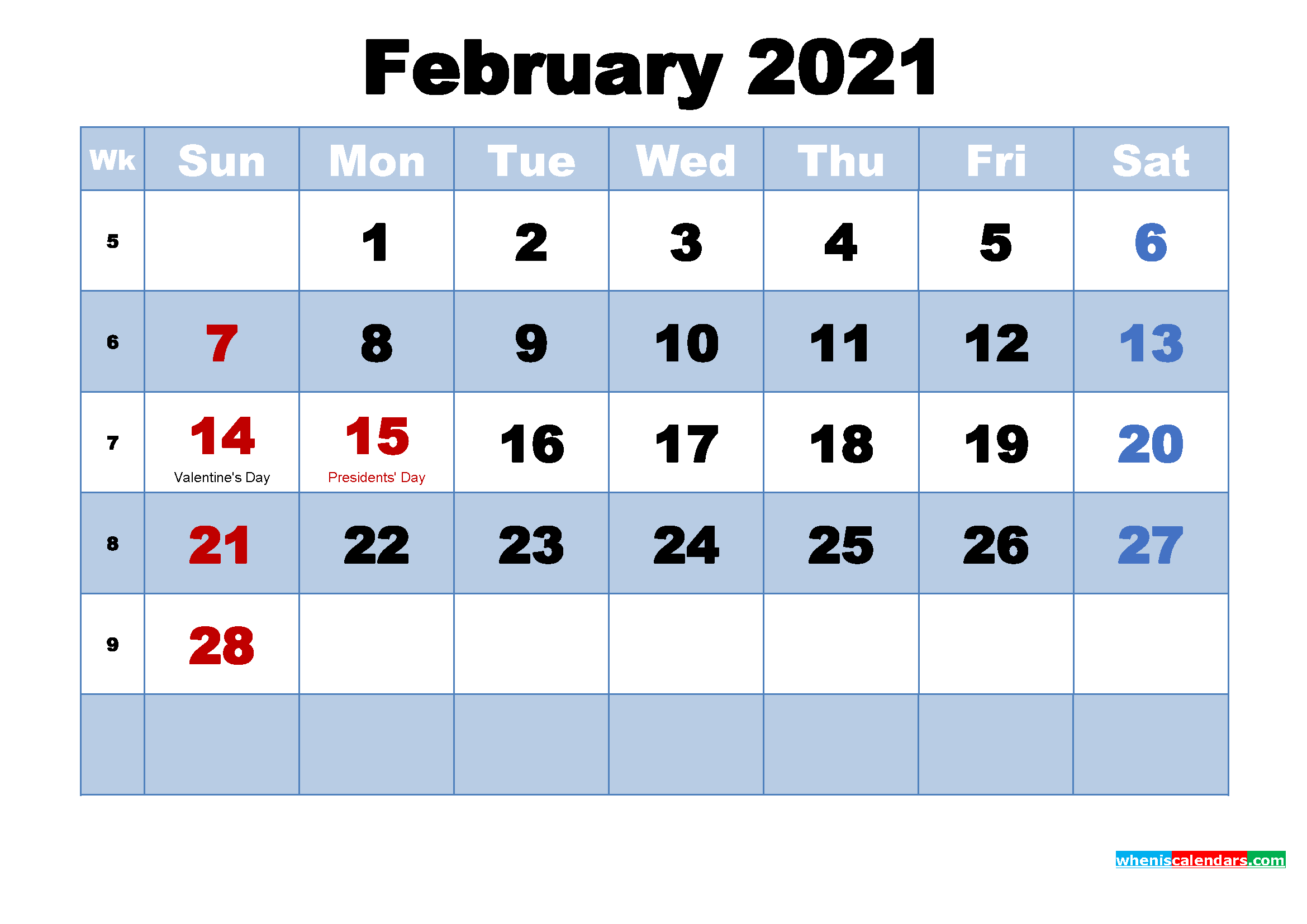 February 2021 Calendar Wallpaper Free February 2021 Calendar Background