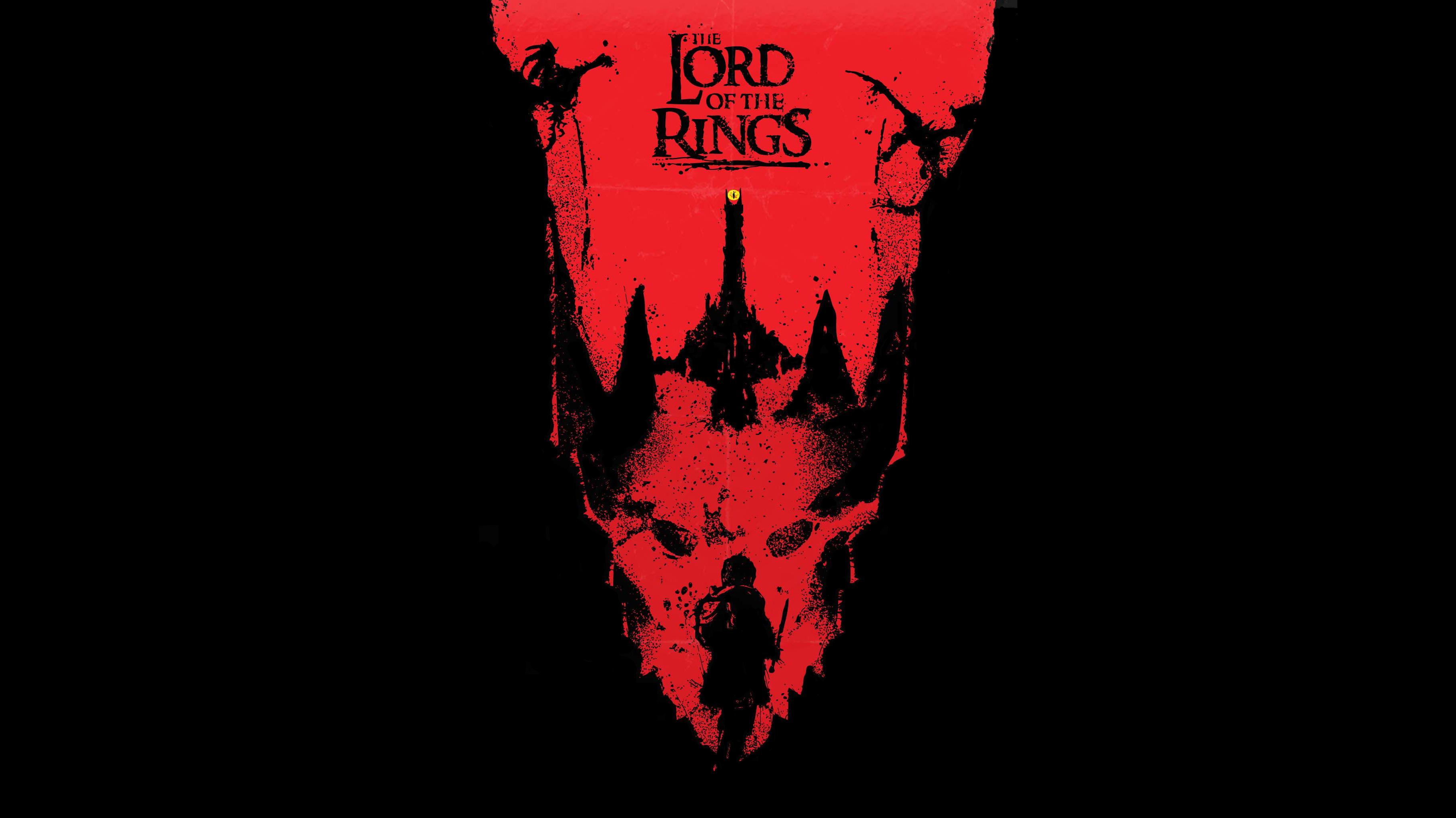 Lord Of The Rings Minimalist Wallpaper