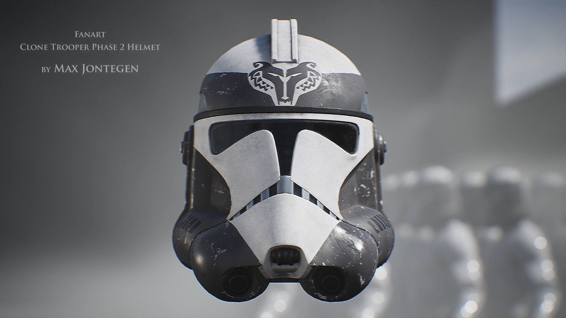 Clone Trooper Phase 2 Helmet, Max Jontegen