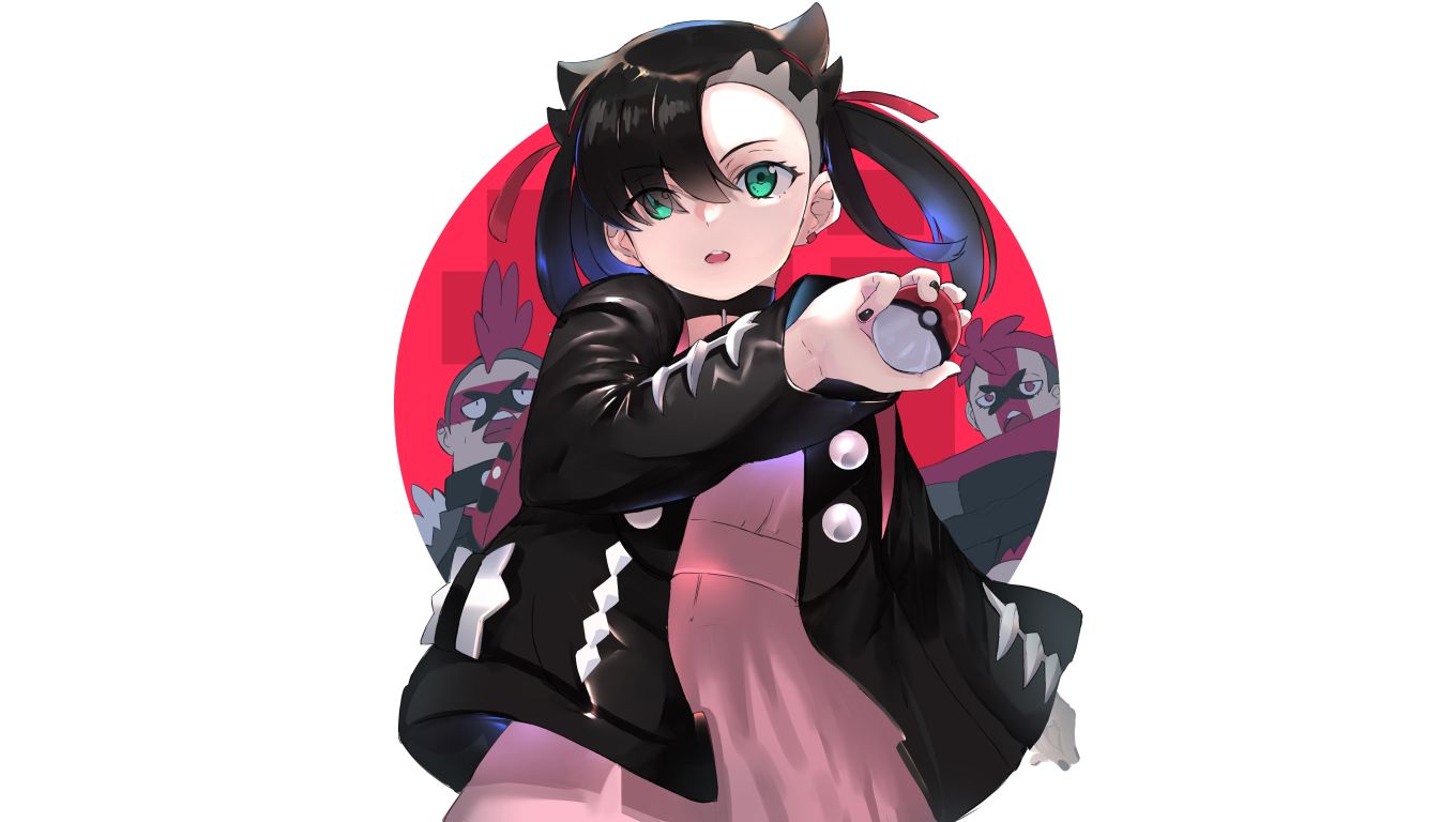 Marnie Pokemon Sword and Shield Desktop Laptop HD Wallpaper, HD Games 4K Wallpaper, Image, Photo and Background