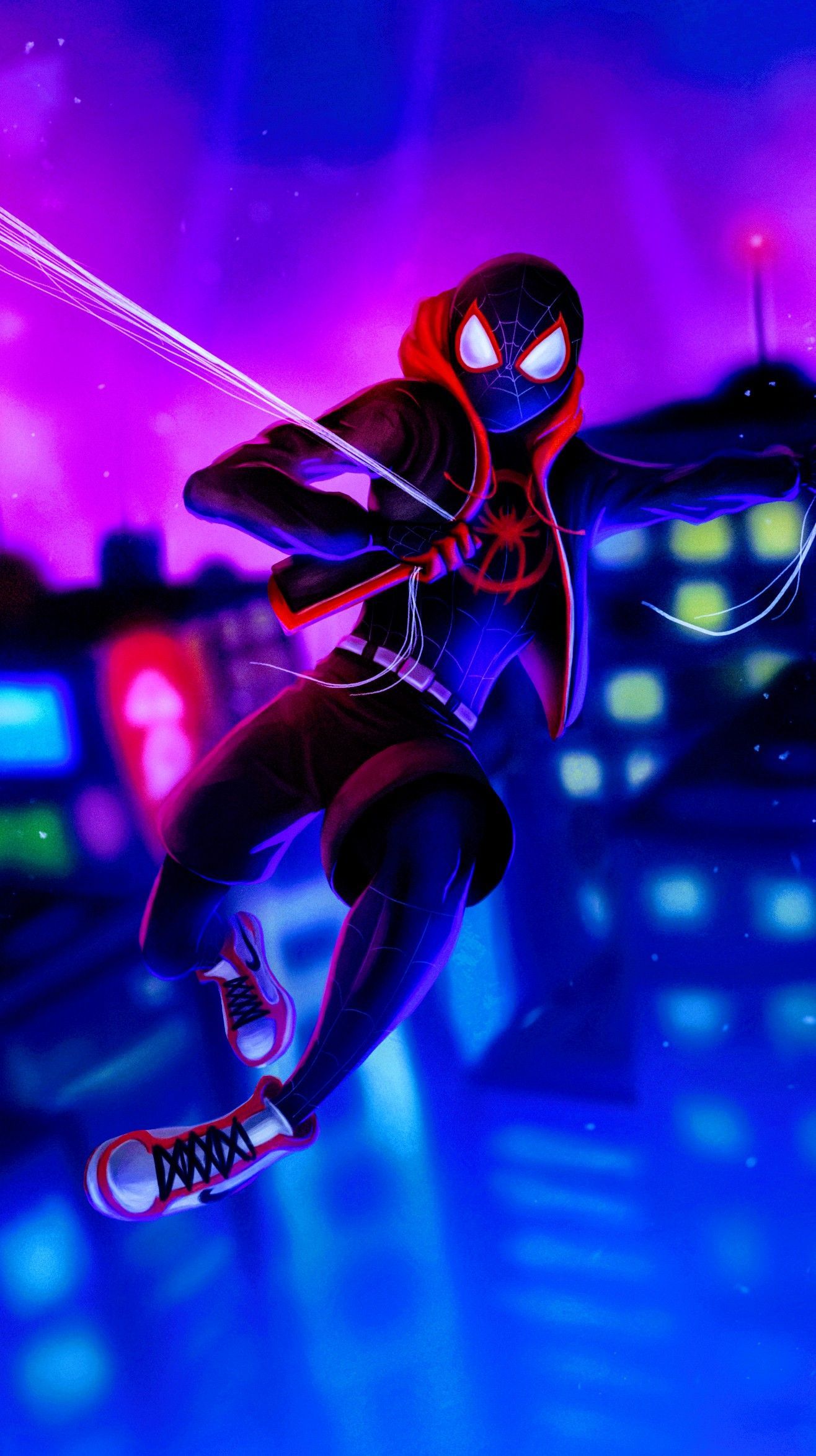 Phone wallpaper. Spiderman cartoon, Spiderman art, Marvel spiderman